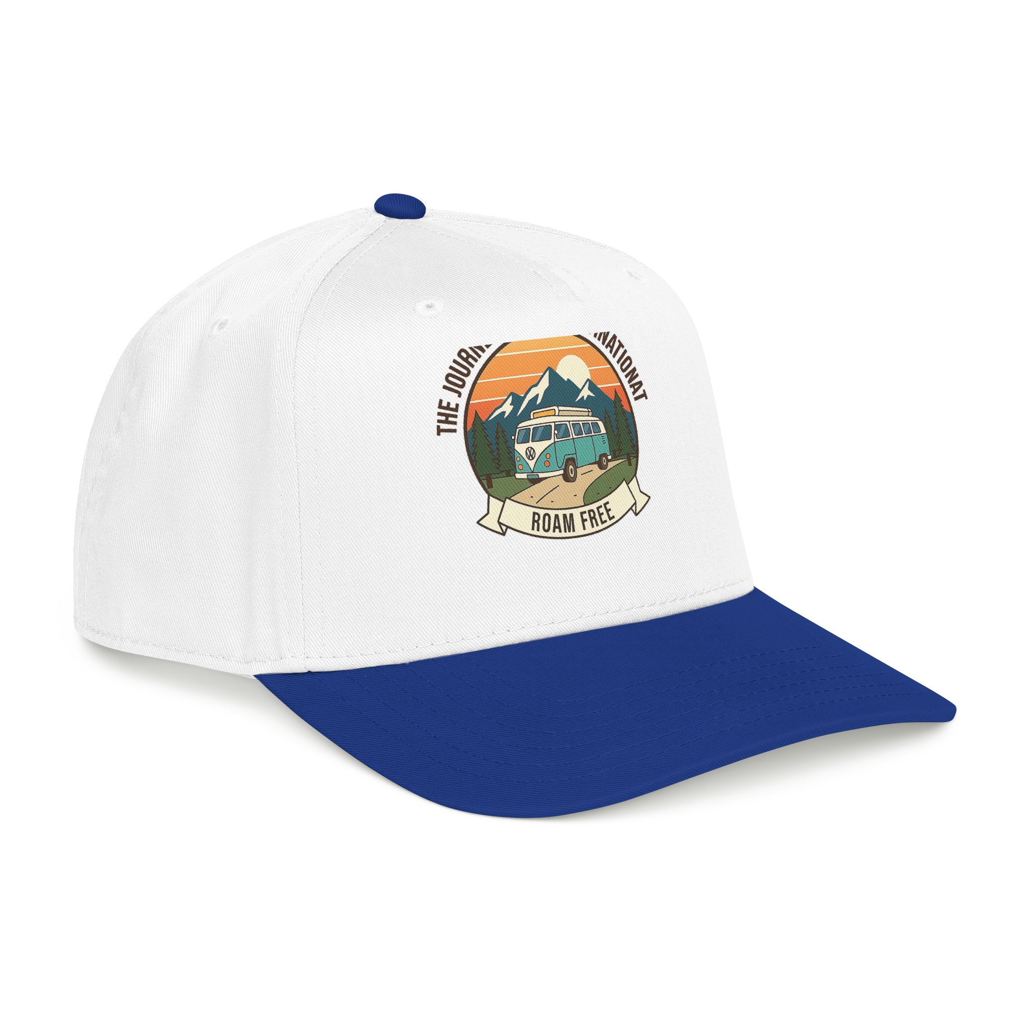 2167099354265242651_2048.jpeg Baseball Cap — "The Journey Is The Destination" Mid Profile Baseball Hat