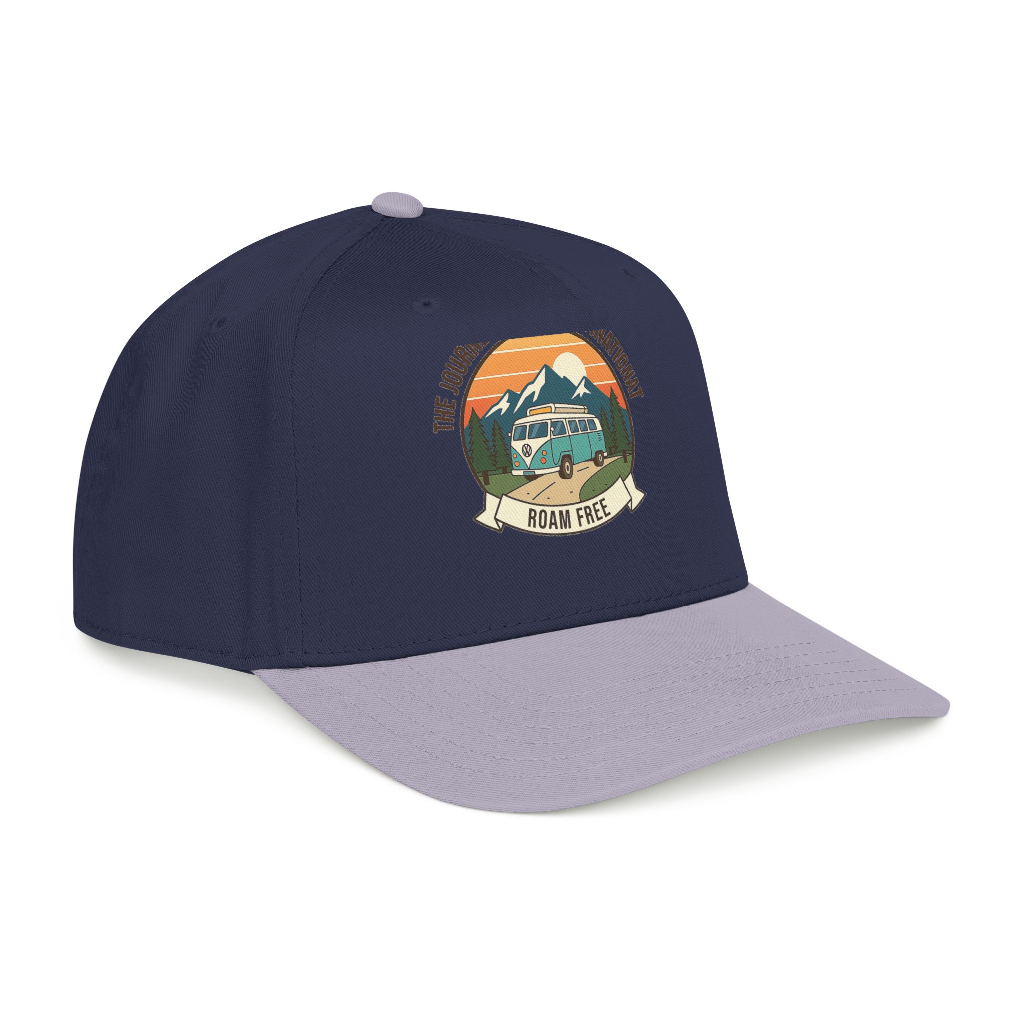218397105212051832_2048.jpeg Baseball Cap — "The Journey Is The Destination" Mid Profile Baseball Hat