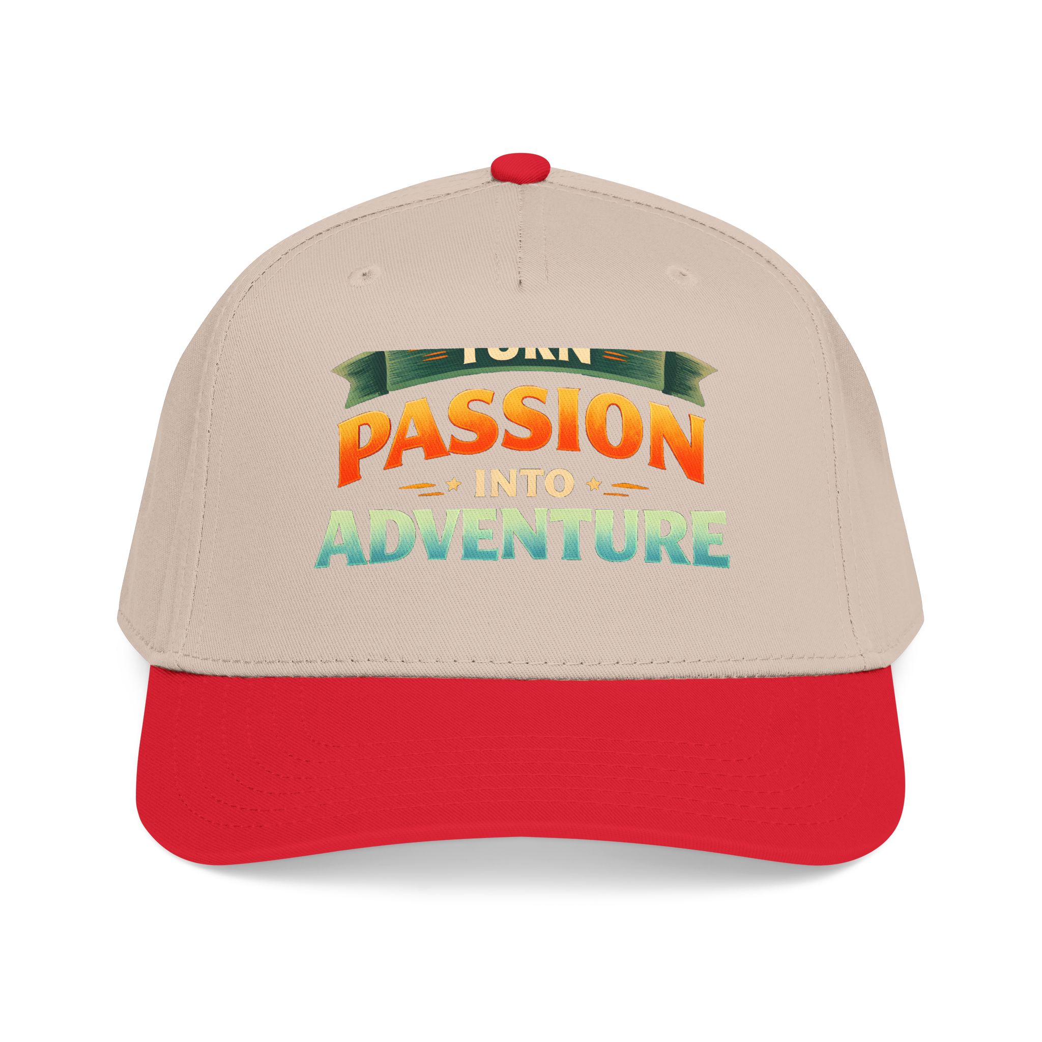 Baseball Cap - "Turn Passion Into Adventure" Design Scenic-Line