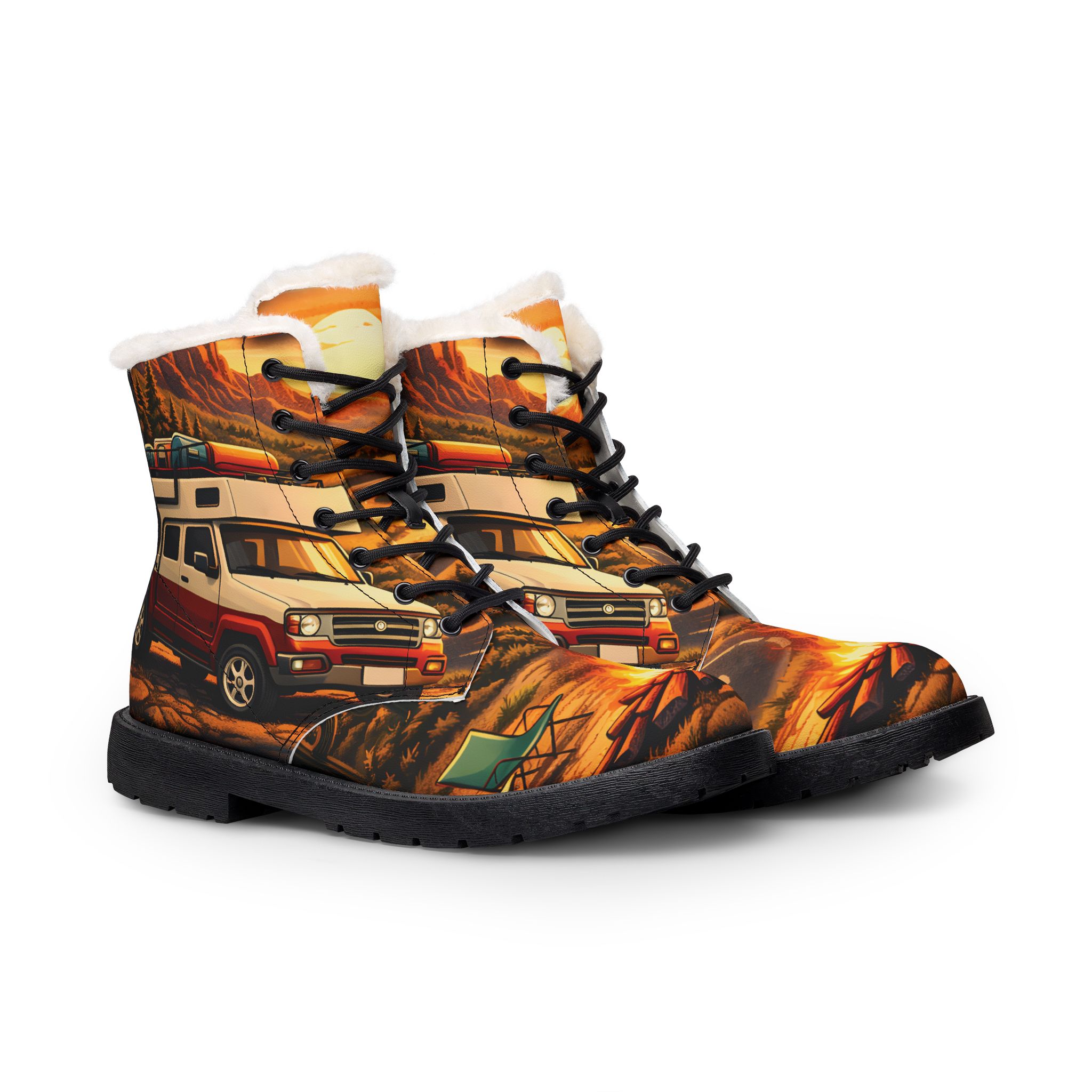 2243497625293575313_2048.jpeg Women's Fur and Leather Boots — 4x4 Camper Boots (Scenic-Line)