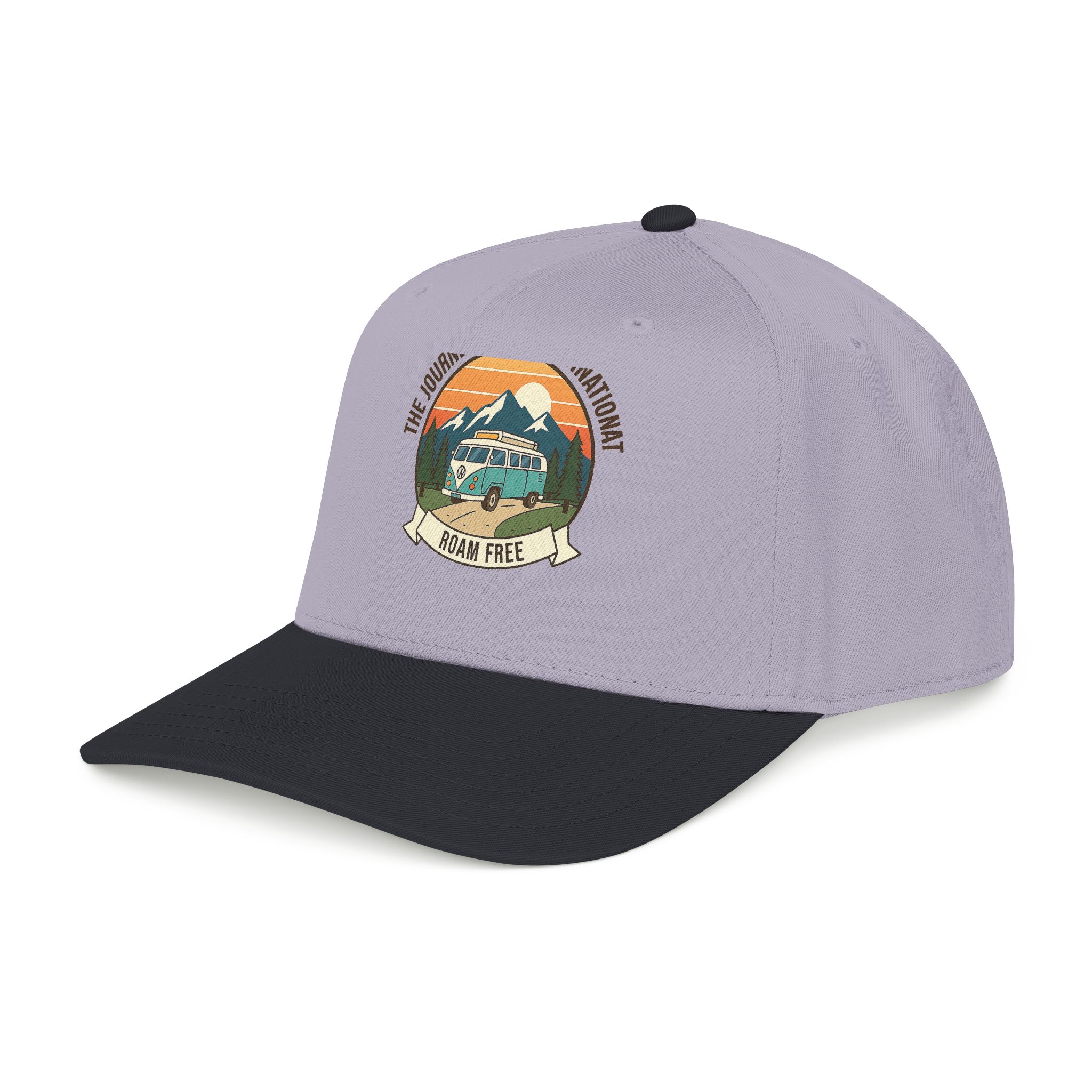 2368449988426506404_2048.jpeg Baseball Cap — "The Journey Is The Destination" Mid Profile Baseball Hat