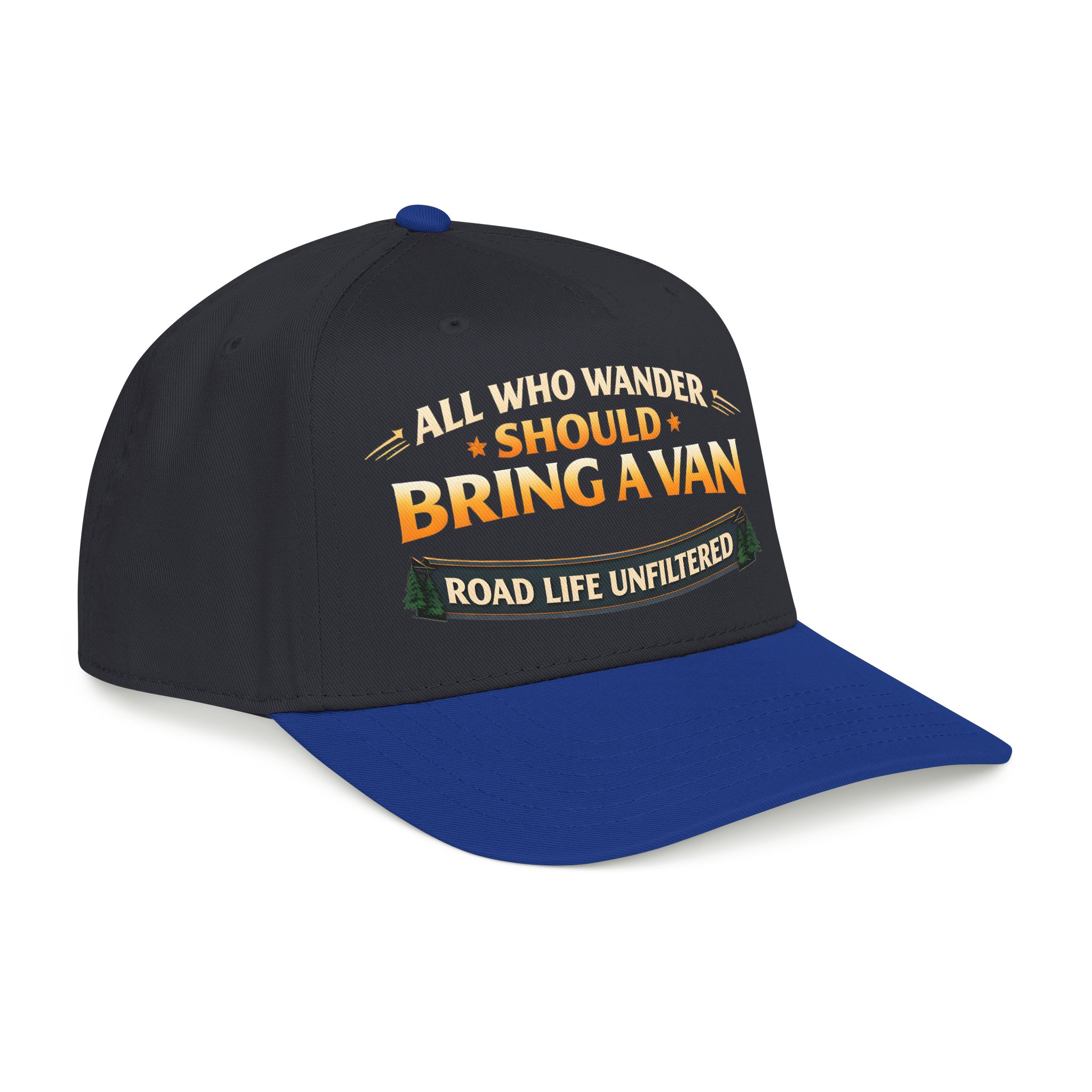 2379985192205191310_2048.jpeg Baseball Cap - "All Who wander Should Bring A Van" Design Scenic-Line