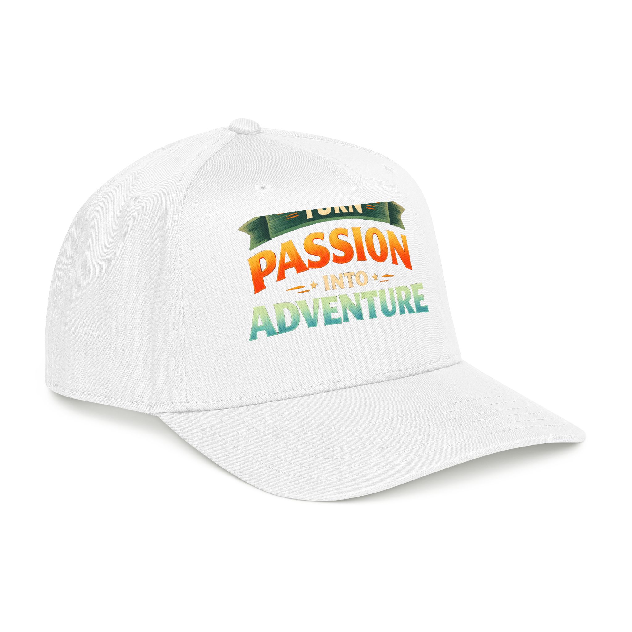 Baseball Cap - "Turn Passion Into Adventure" Design Scenic-Line