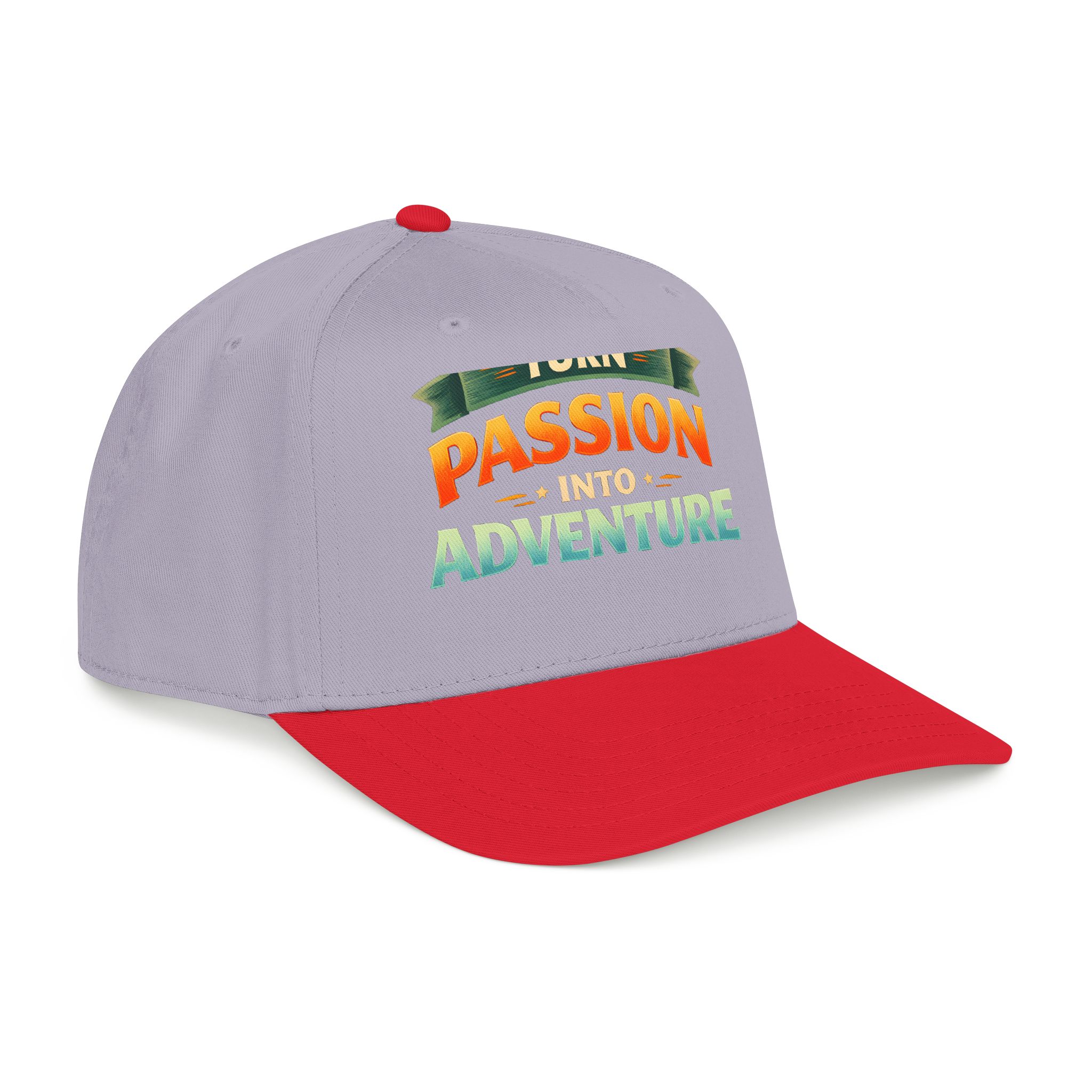Baseball Cap - "Turn Passion Into Adventure" Design Scenic-Line