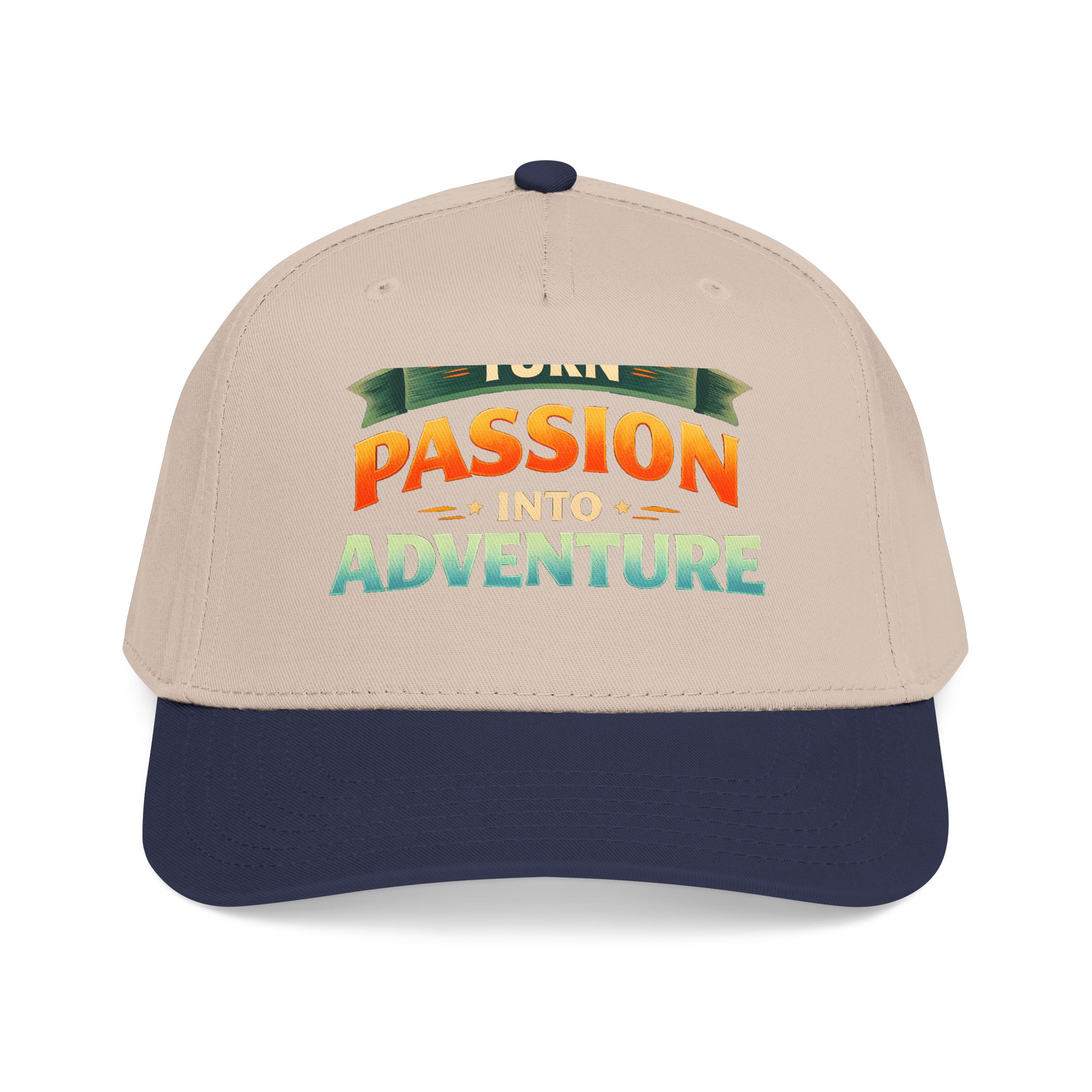 Baseball Cap - "Turn Passion Into Adventure" Design Scenic-Line