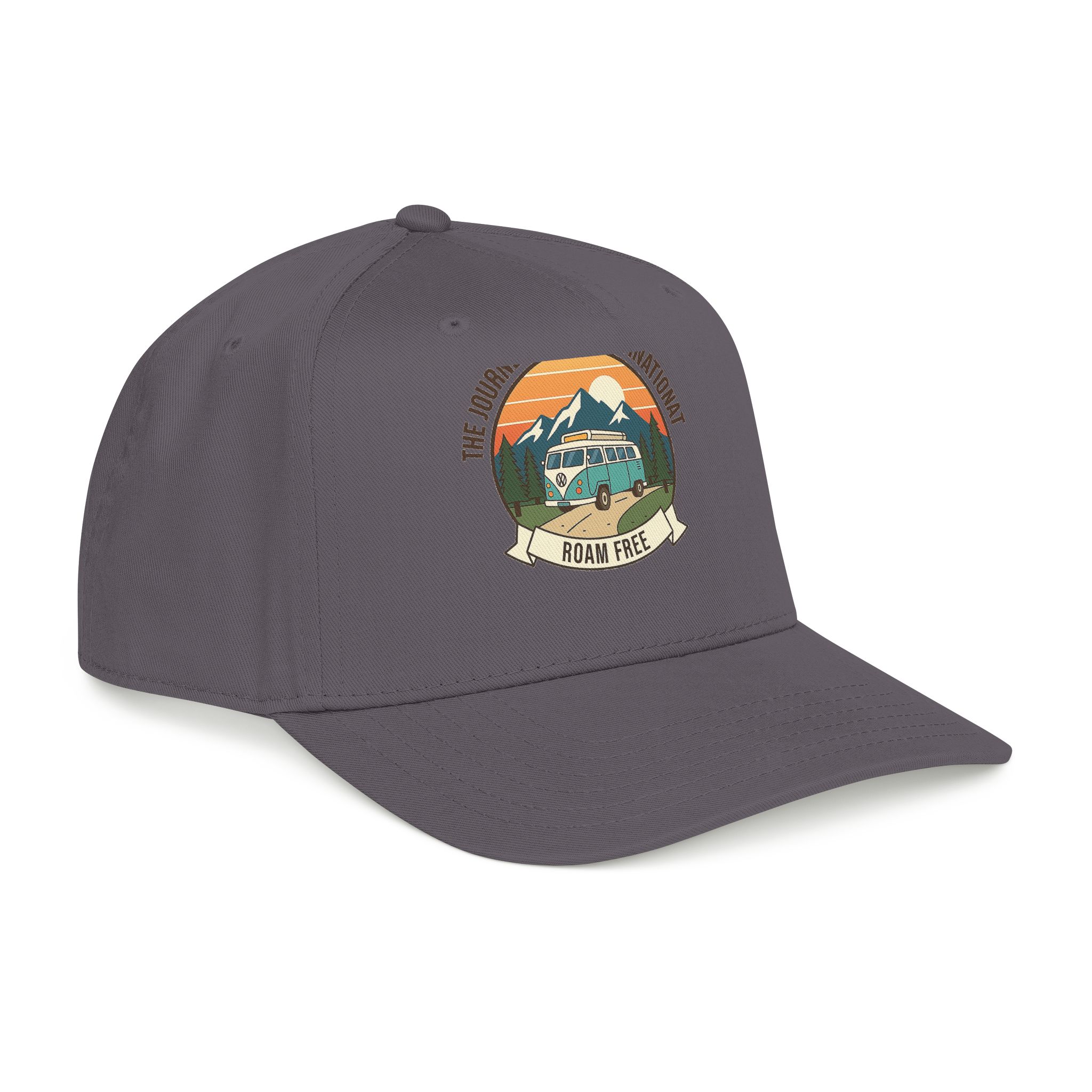 2717135920932329122_2048.jpeg Baseball Cap — "The Journey Is The Destination" Mid Profile Baseball Hat