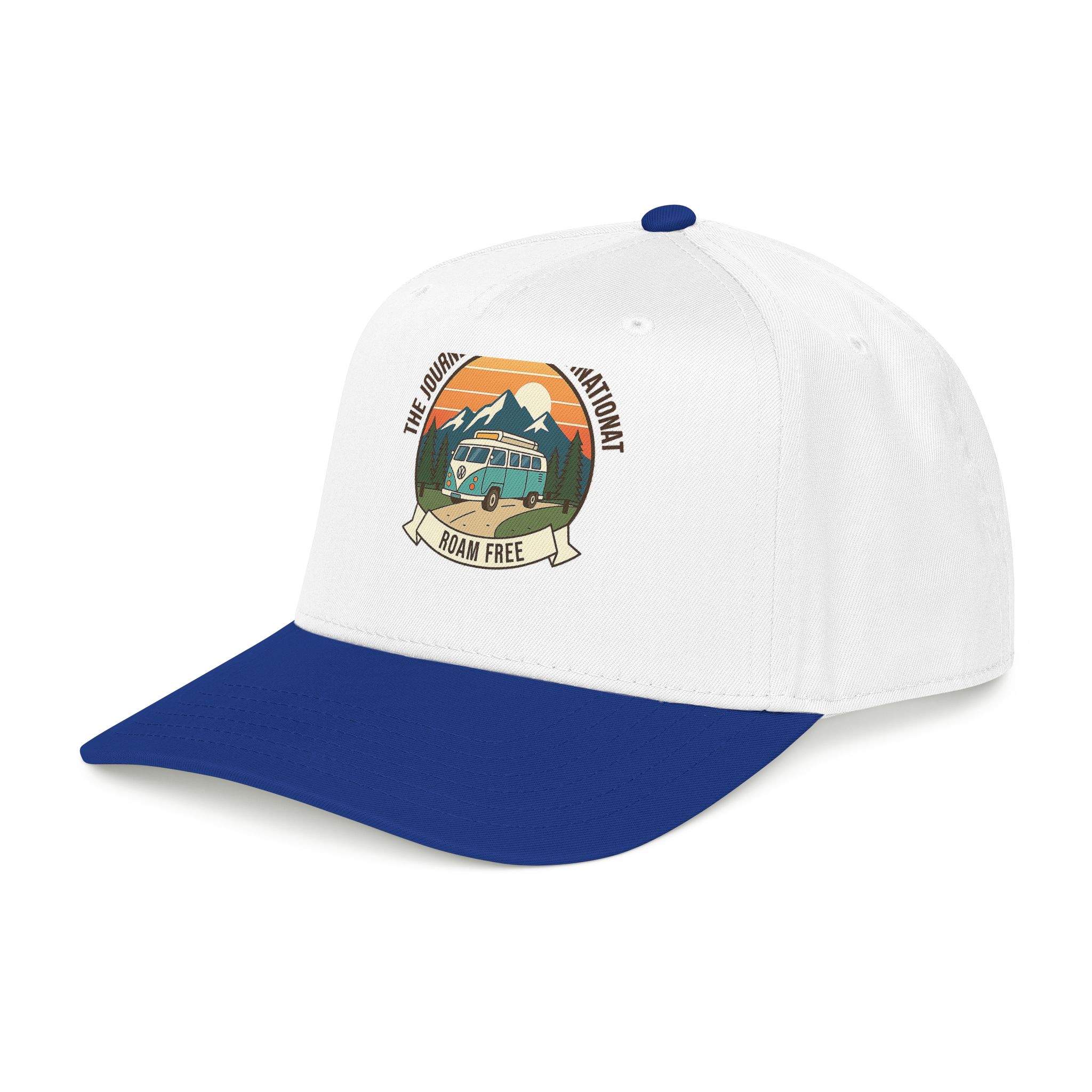 2806282203449561811_2048.jpeg Baseball Cap — "The Journey Is The Destination" Mid Profile Baseball Hat