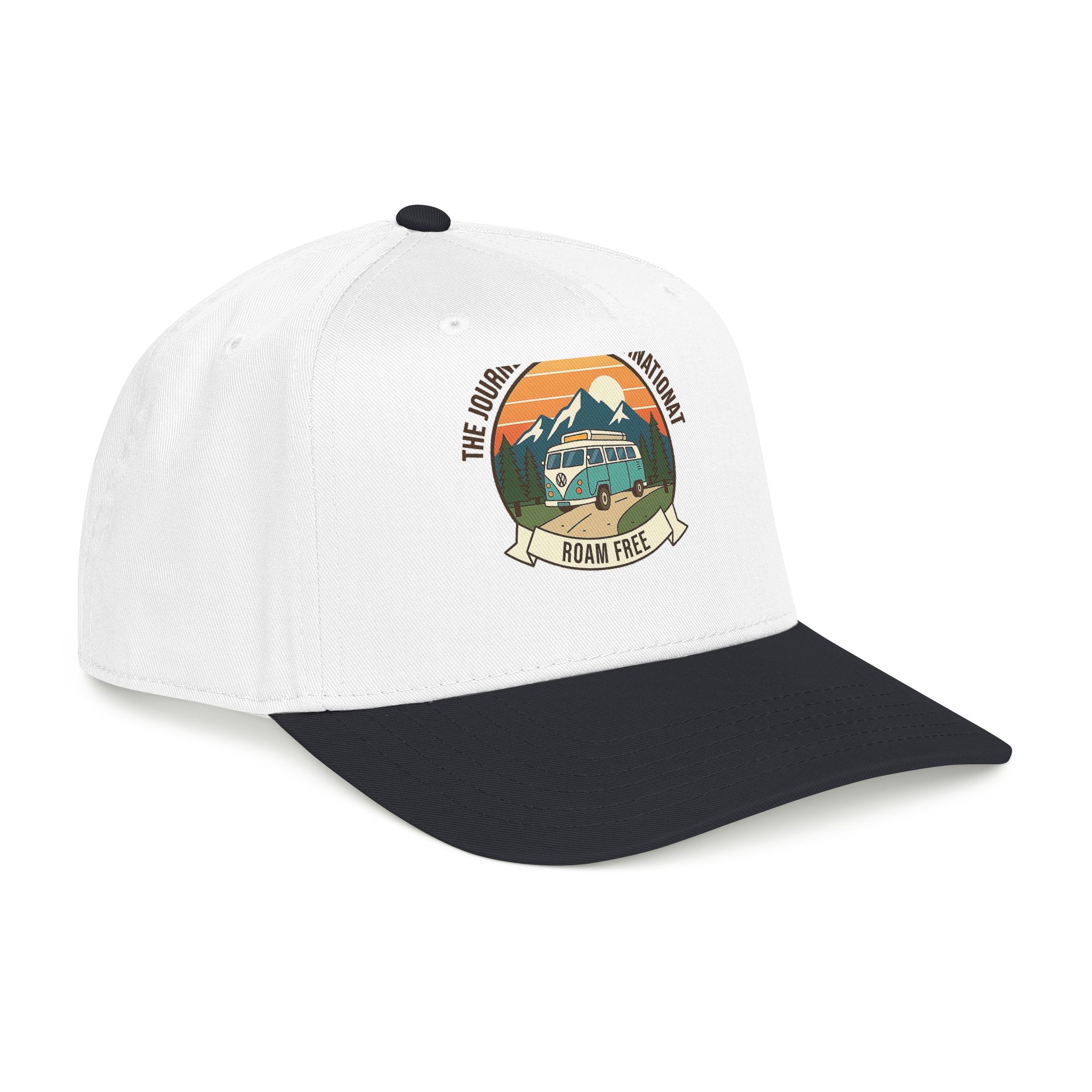 2808548641876484857_2048.jpeg Baseball Cap — "The Journey Is The Destination" Mid Profile Baseball Hat