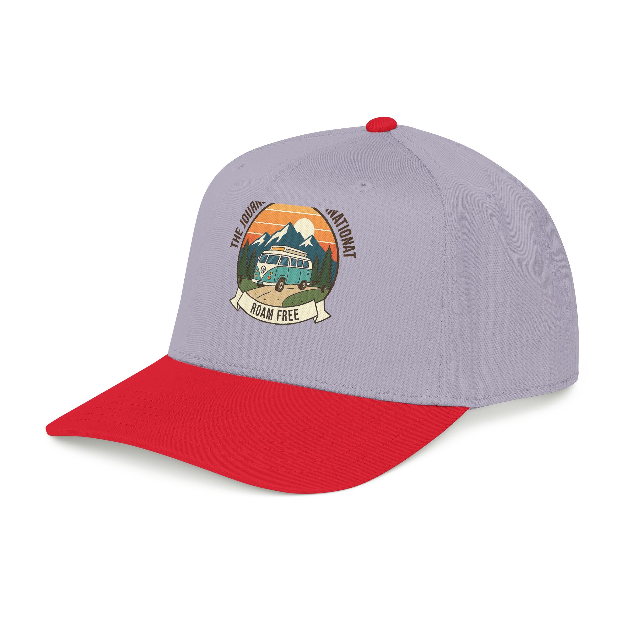 2895191812906414941_2048.jpeg Baseball Cap — "The Journey Is The Destination" Mid Profile Baseball Hat