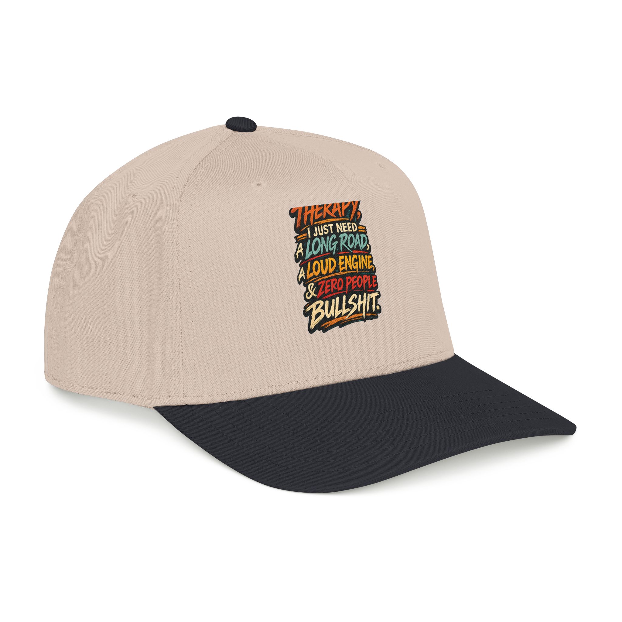 2942518625745240626_2048.jpeg Baseball Cap - "I Dont Need Therapy" Design F**K-Line
