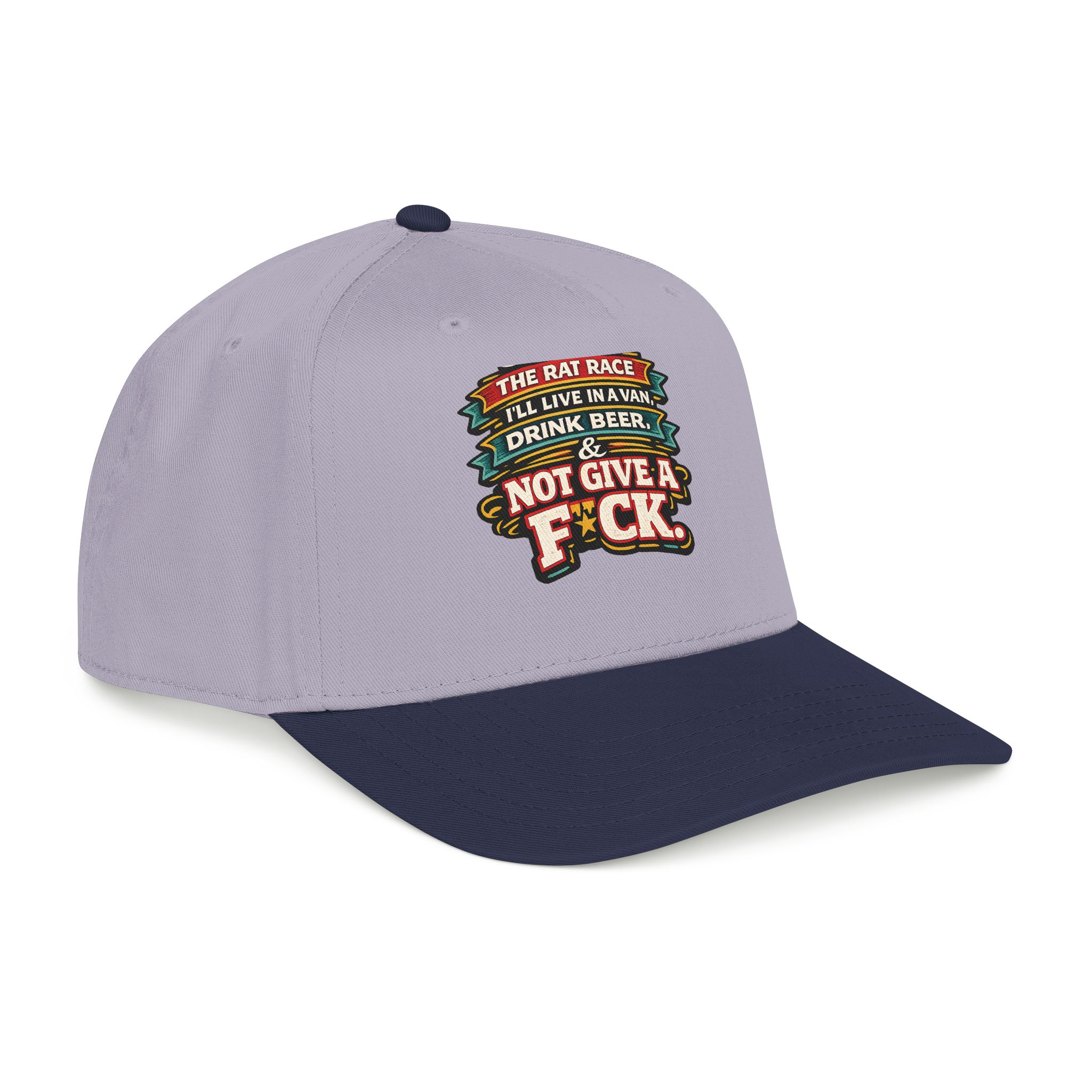Baseball Cap - "Screw The Rat Race" Design F**K-Line