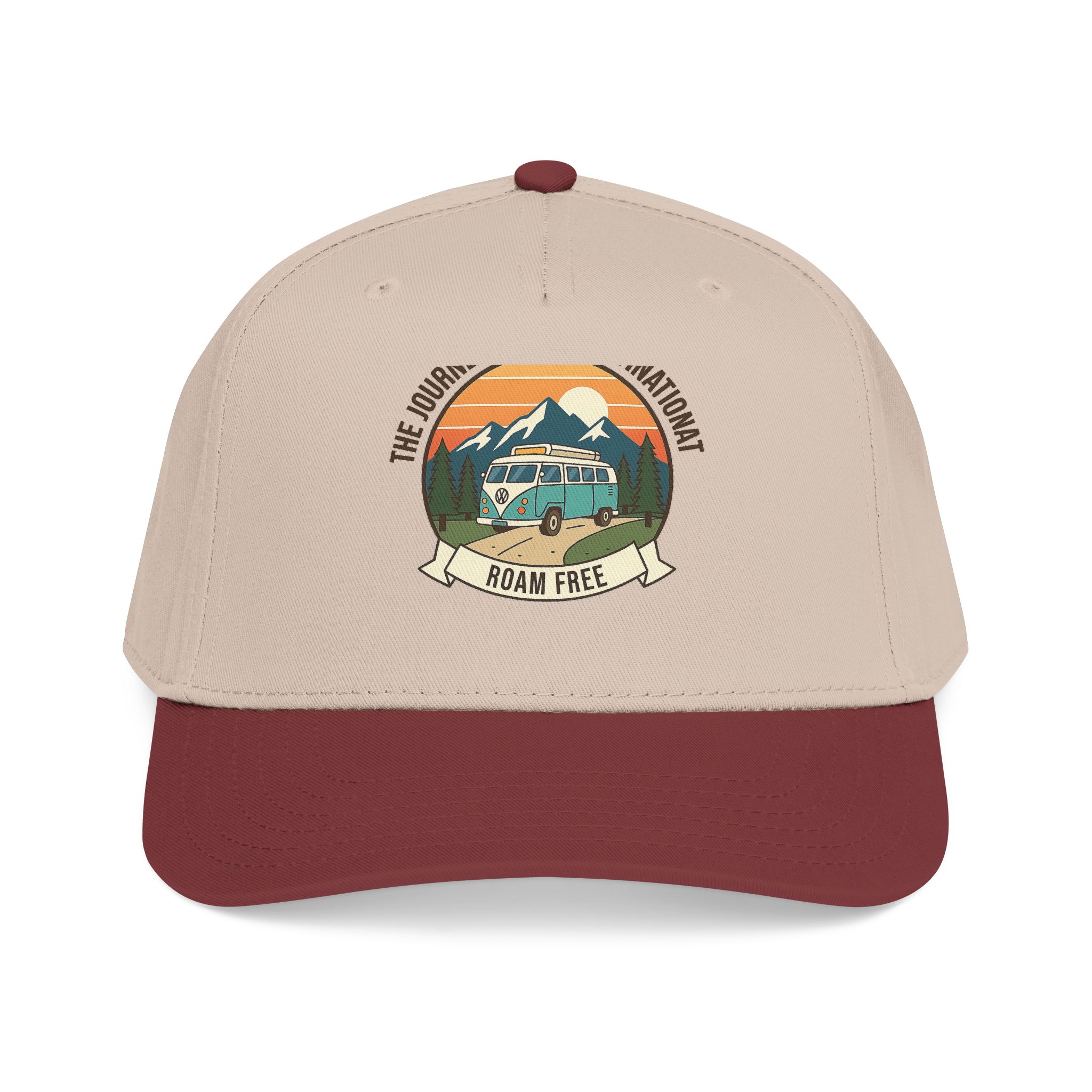 3080988368785884003_2048.jpeg Baseball Cap — "The Journey Is The Destination" Mid Profile Baseball Hat