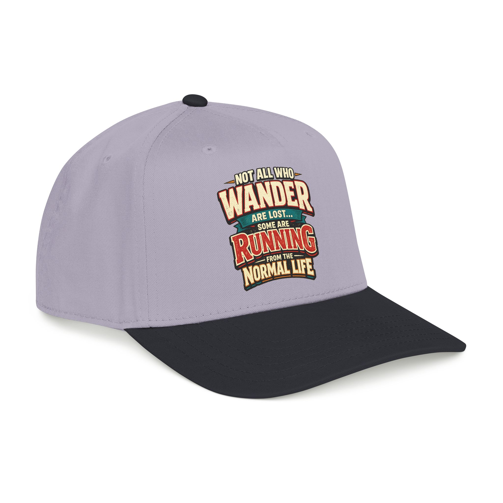 3127643492205965646_2048.jpeg Baseball Cap - "Not All Who Wander Are Lost" Design F**K-Line