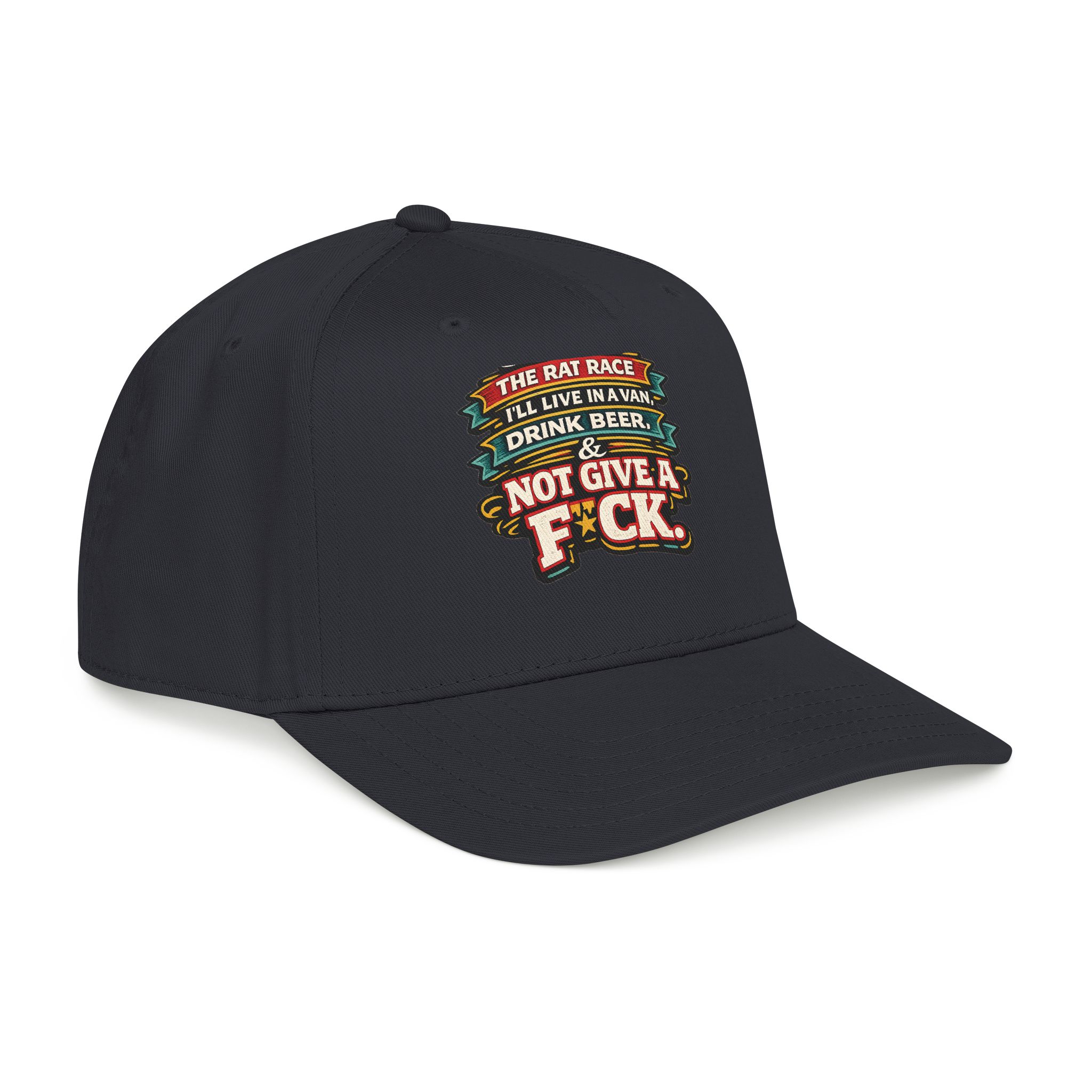 Baseball Cap - "Screw The Rat Race" Design F**K-Line