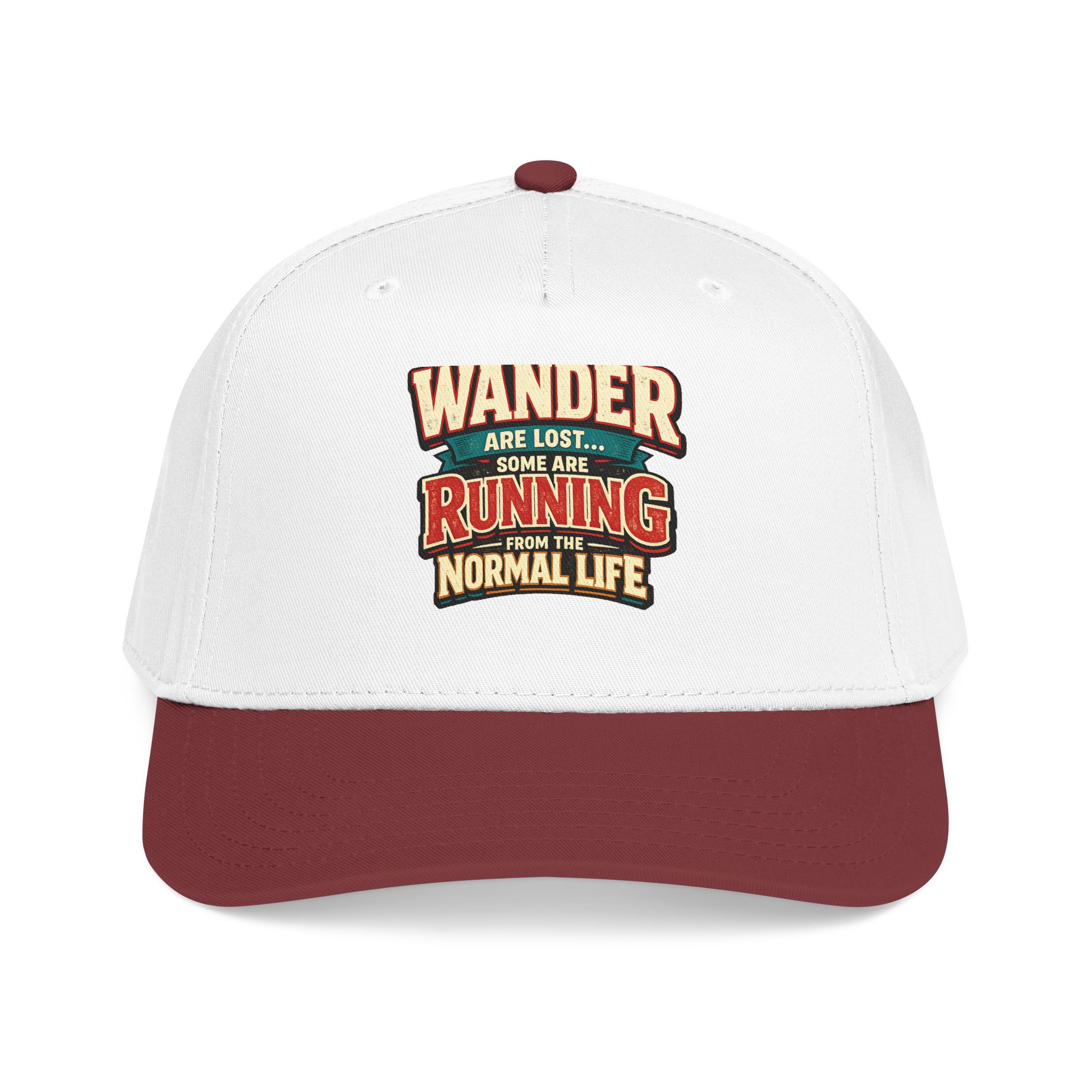 320118575034383074_2048.jpeg Baseball Cap - "Not All Who Wander Are Lost" Design F**K-Line