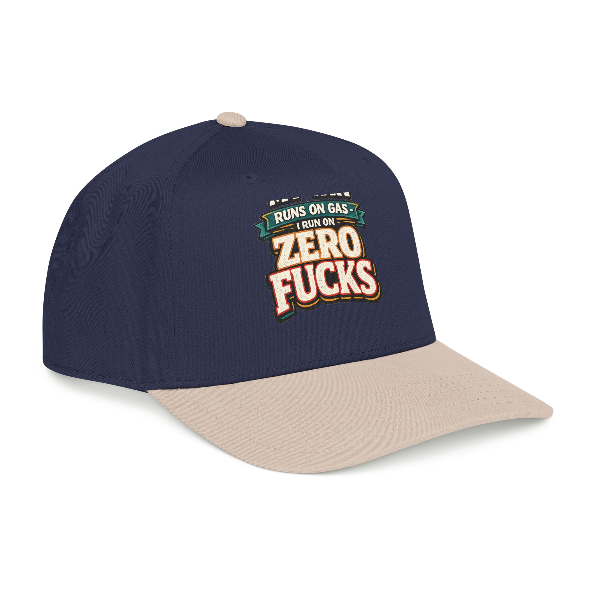 3228641242998748620_2048.jpeg Baseball Cap - "My Van Runs On Gas" Design F**K-Line