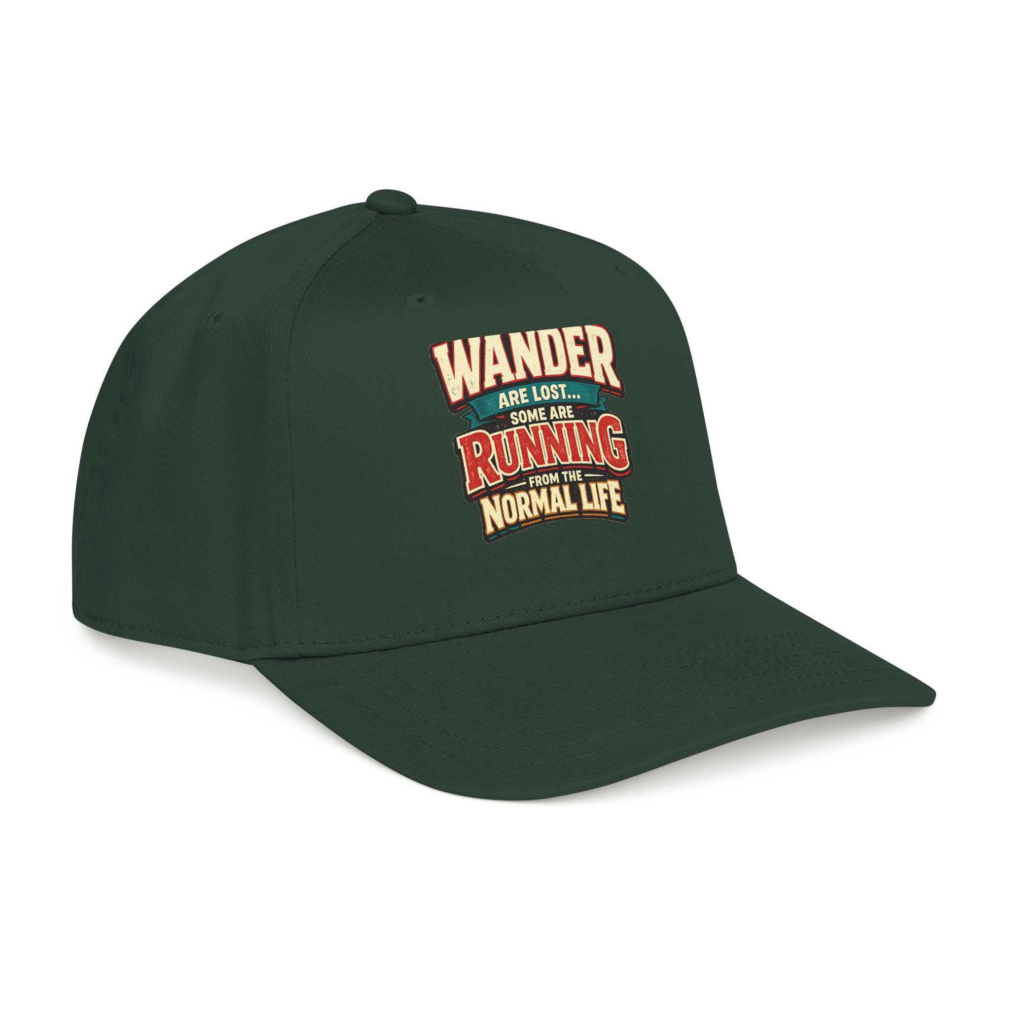 3320627417771453641_2048.jpeg Baseball Cap - "Not All Who Wander Are Lost" Design F**K-Line
