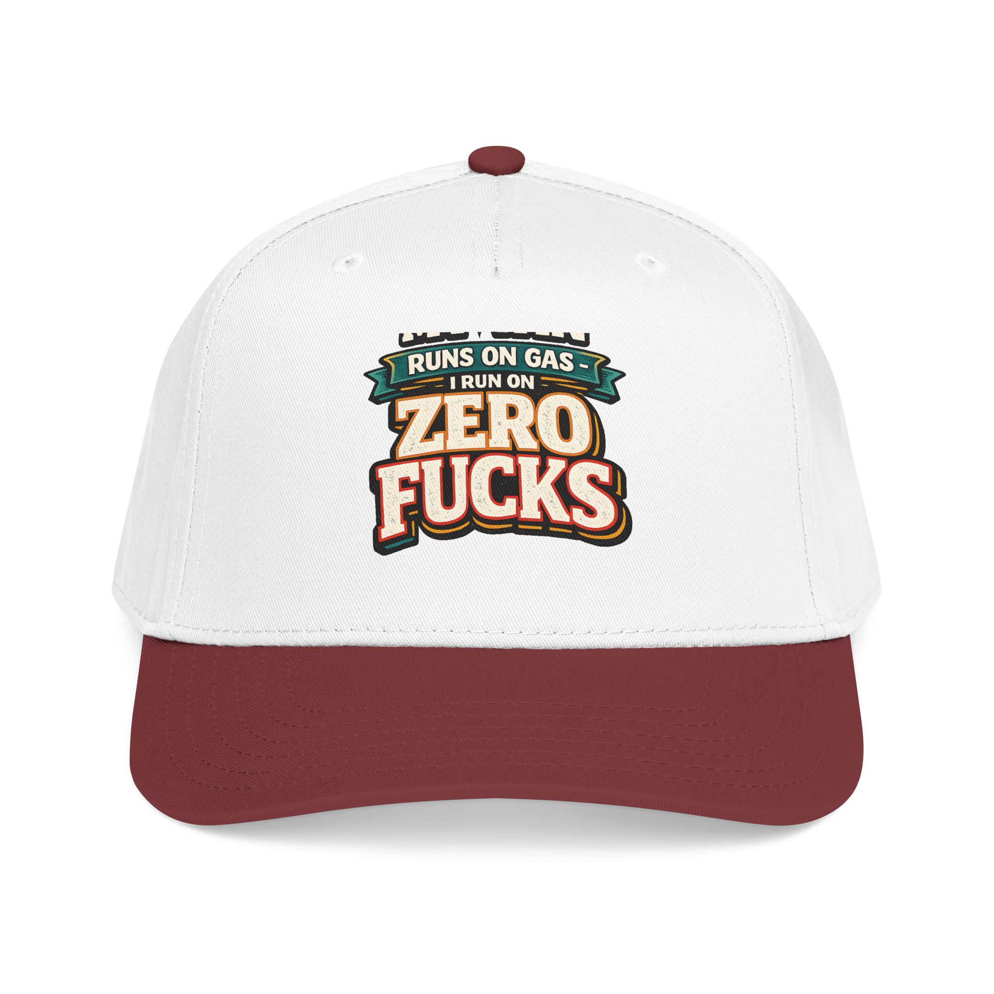 333260622898818280_2048.jpeg Baseball Cap - "My Van Runs On Gas" Design F**K-Line