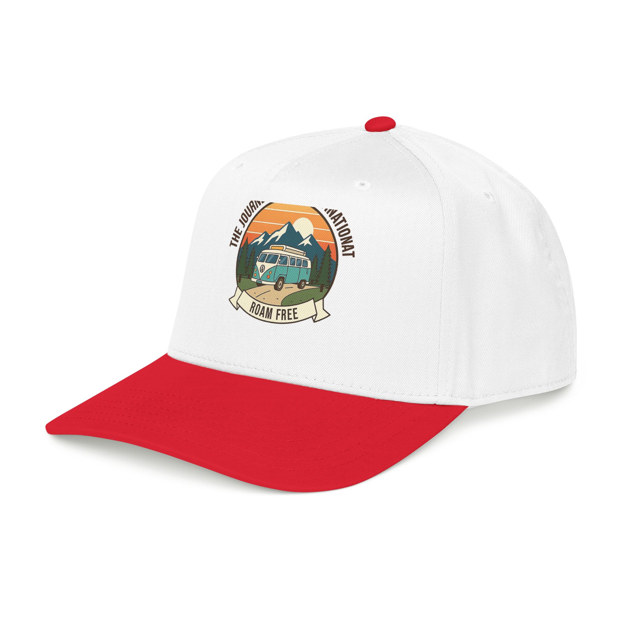 3433500104217304693_2048.jpeg Baseball Cap — "The Journey Is The Destination" Mid Profile Baseball Hat