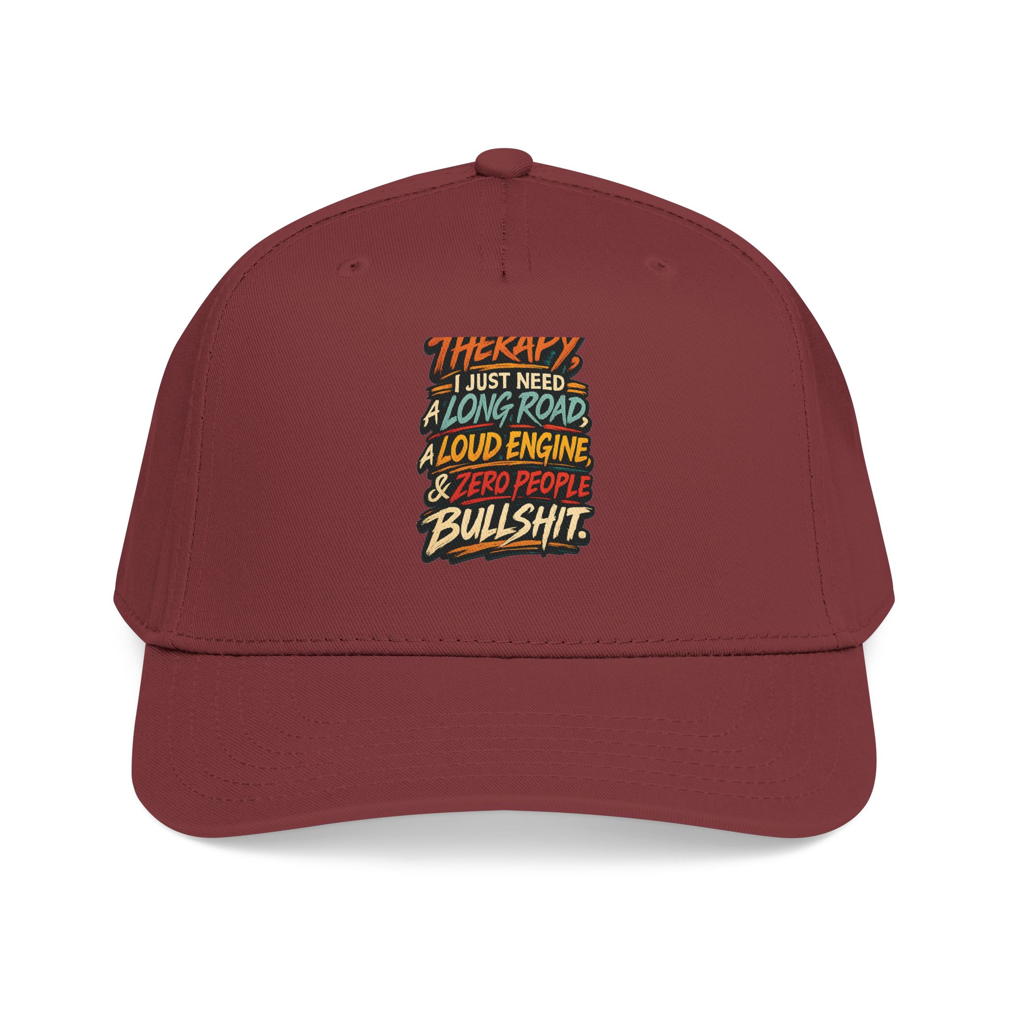 3486434497602342815_2048.jpeg Baseball Cap - "I Dont Need Therapy" Design F**K-Line