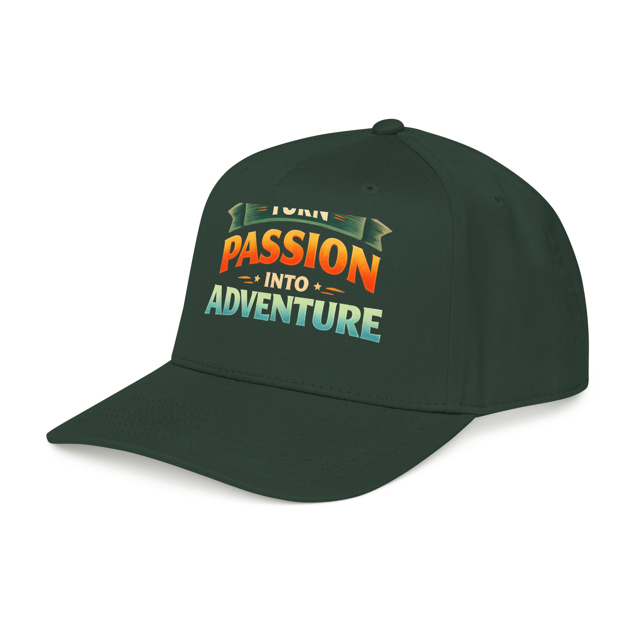 Baseball Cap - "Turn Passion Into Adventure" Design Scenic-Line
