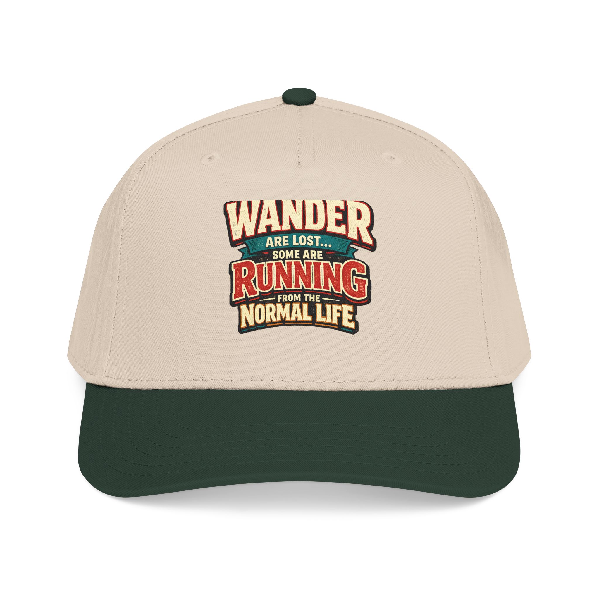 3837834857562994795_2048.jpeg Baseball Cap - "Not All Who Wander Are Lost" Design F**K-Line