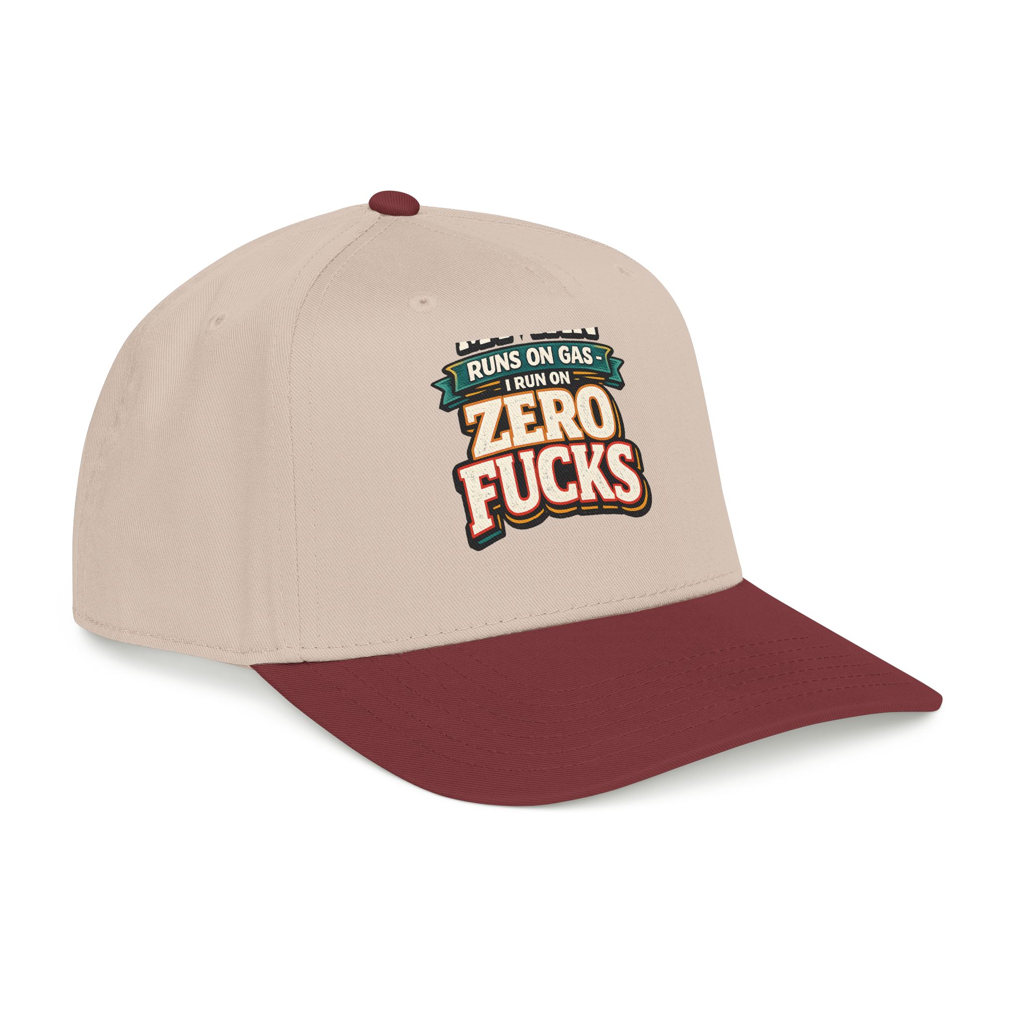 3870882701666722593_2048.jpeg Baseball Cap - "My Van Runs On Gas" Design F**K-Line
