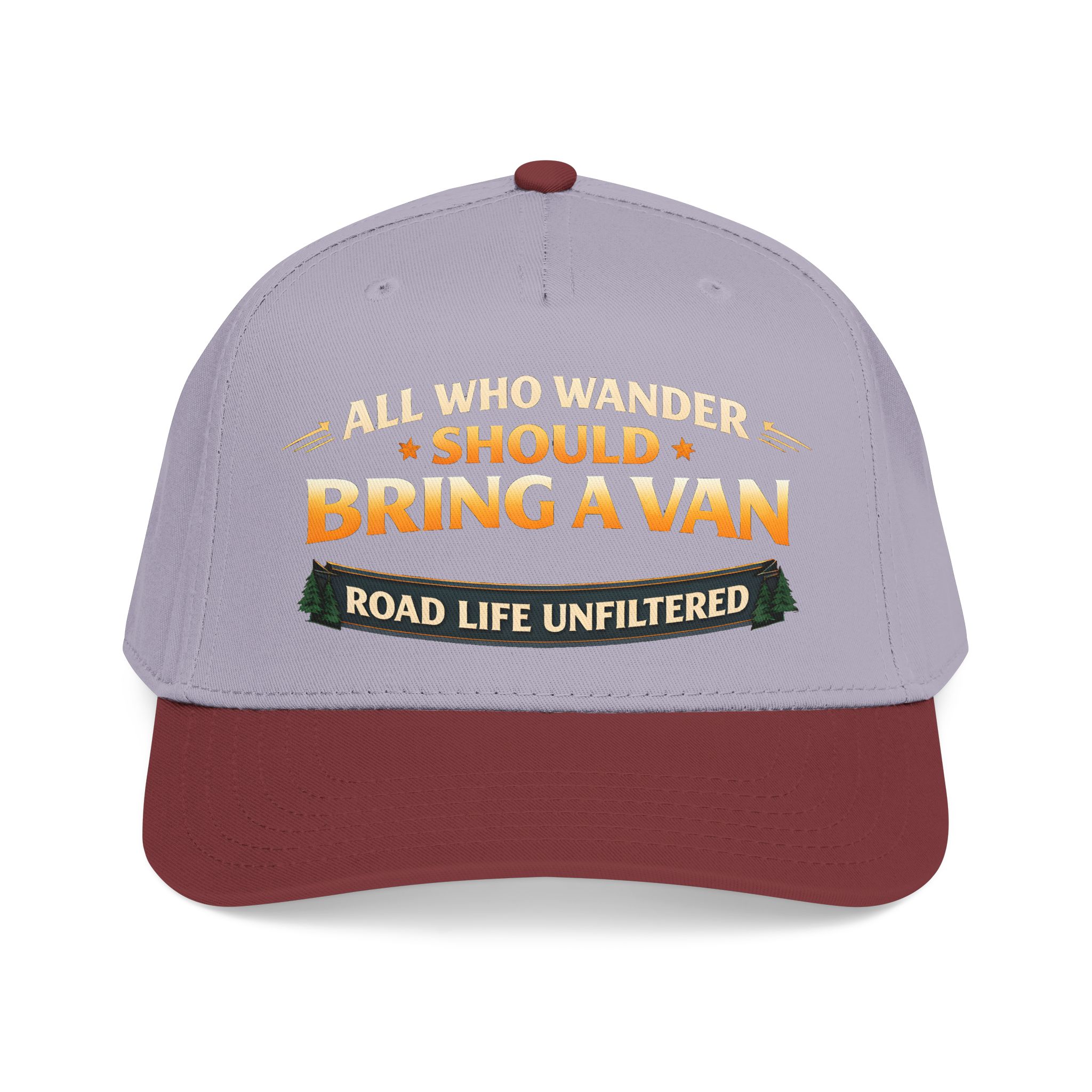 3924269229358570400_2048.jpeg Baseball Cap - "All Who wander Should Bring A Van" Design Scenic-Line
