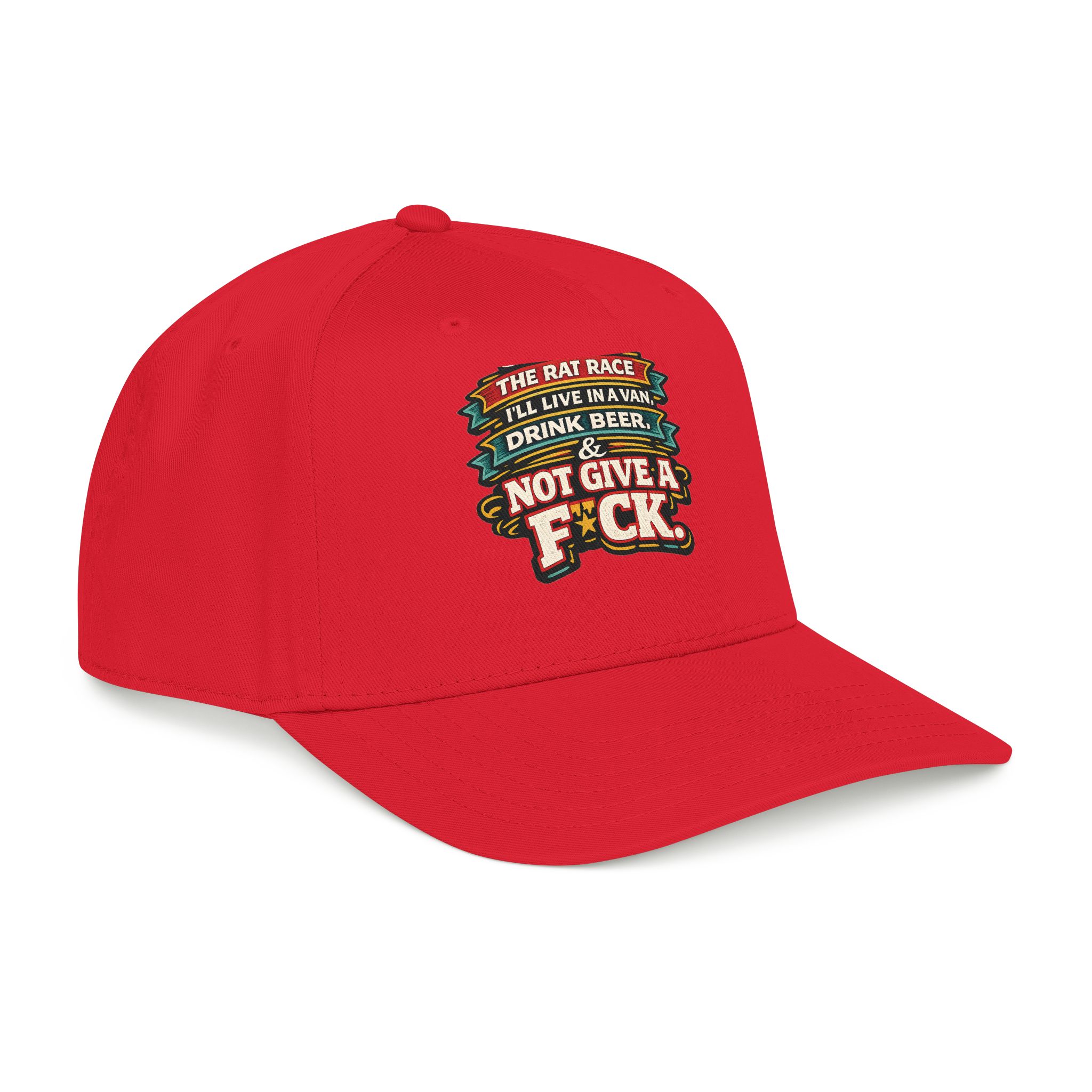 Baseball Cap - "Screw The Rat Race" Design F**K-Line