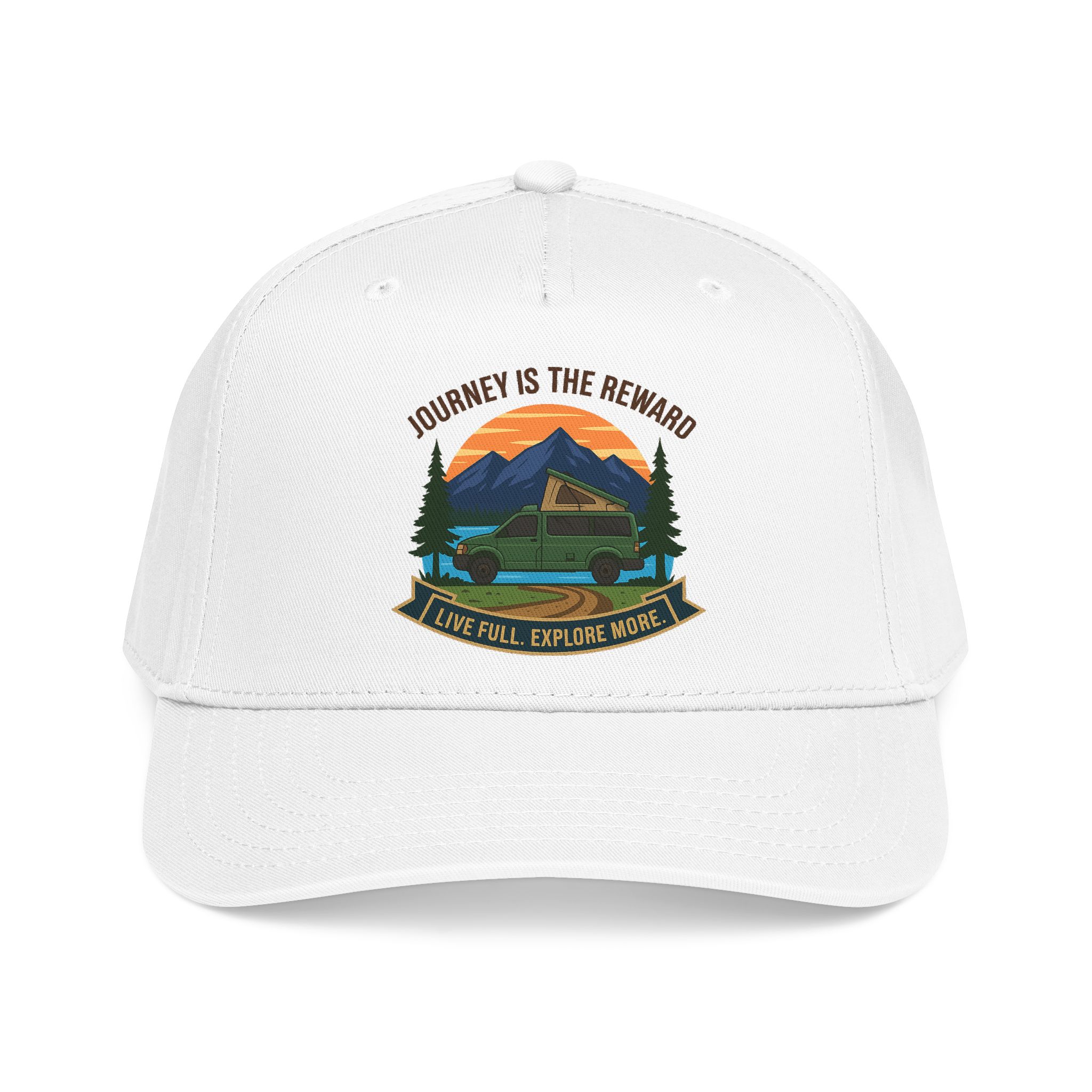 41452109671605197_2048.jpeg Baseball Cap - "Journey Is The Reward" Outdoor Baseball Hat