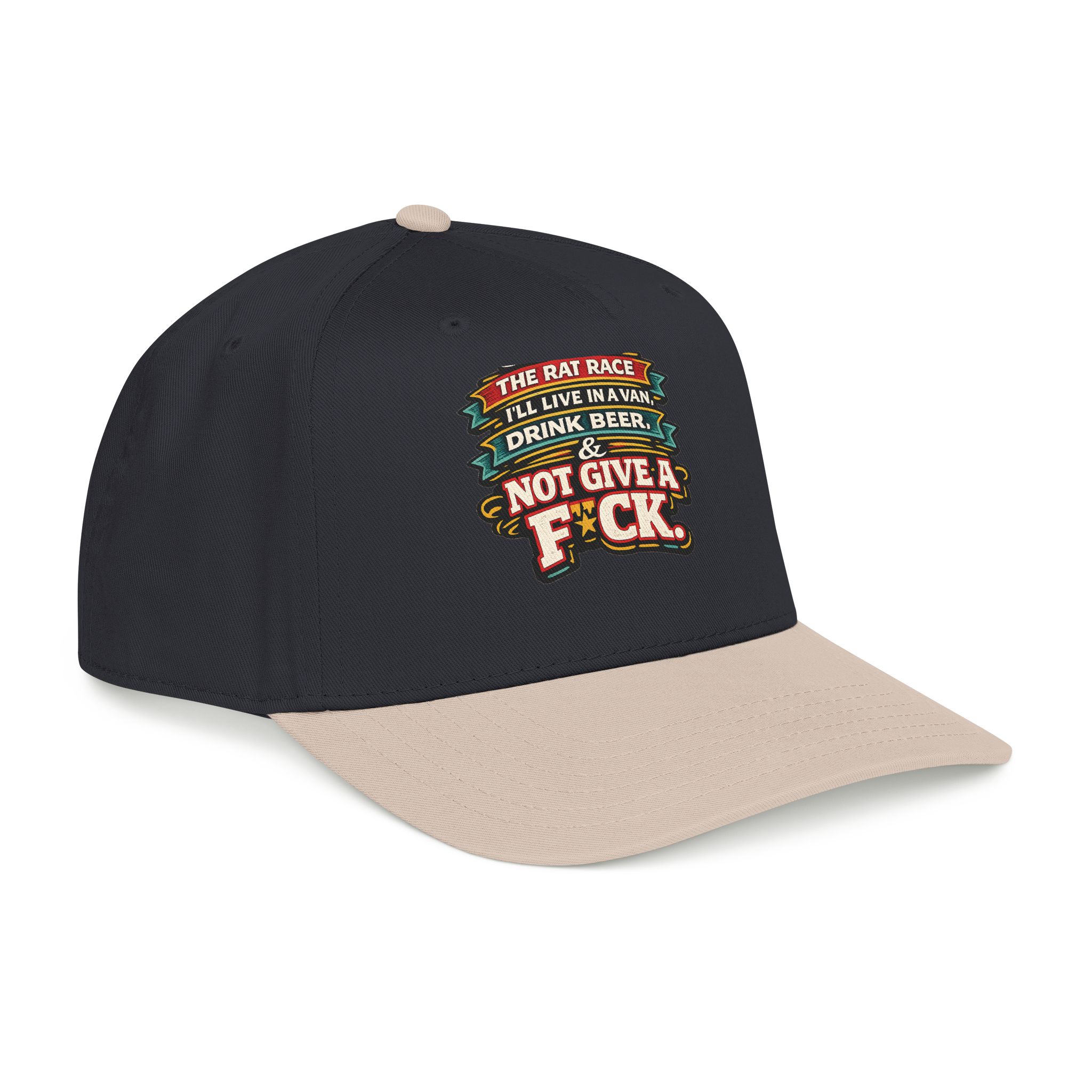 Baseball Cap - "Screw The Rat Race" Design F**K-Line