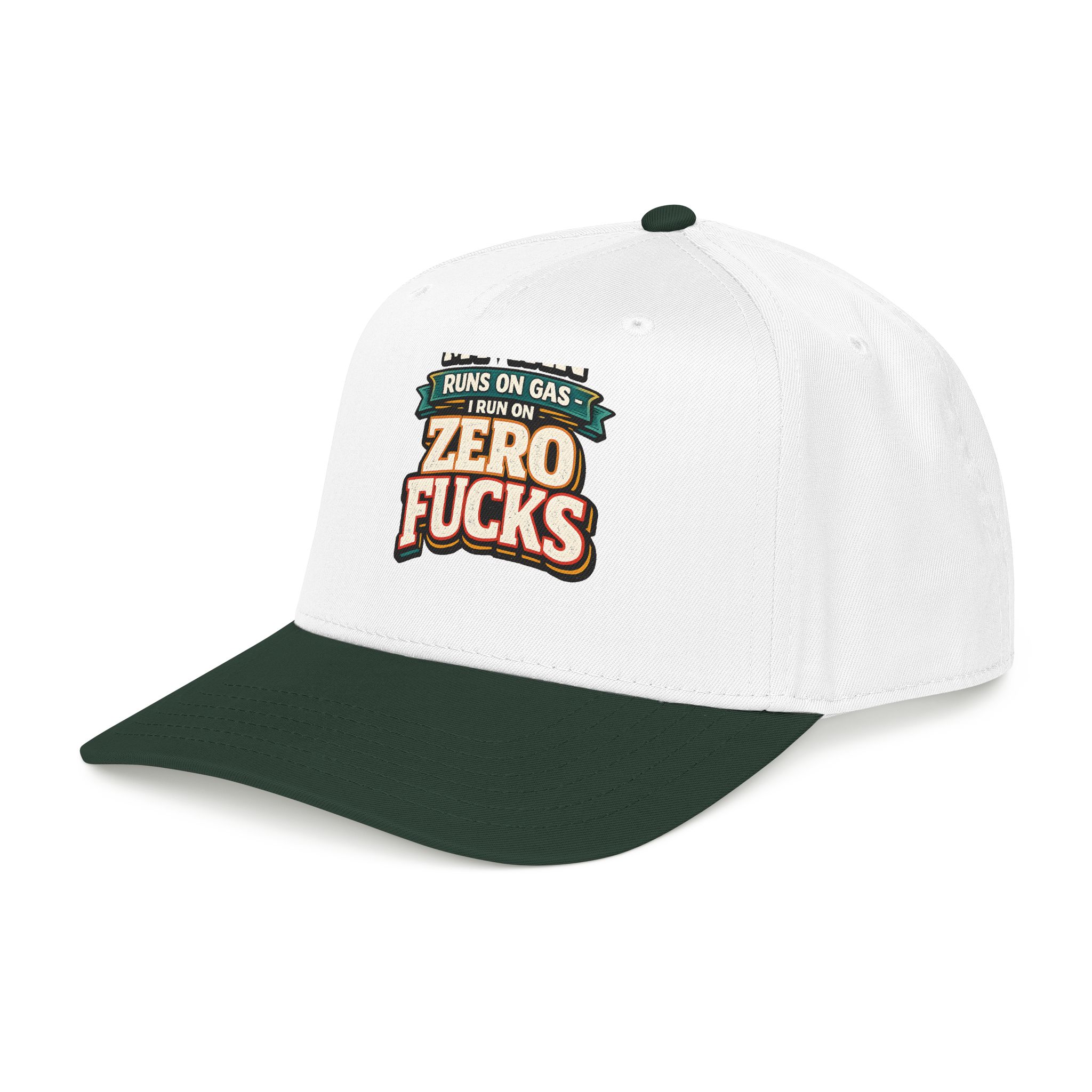 4315154923087307873_2048.jpeg Baseball Cap - "My Van Runs On Gas" Design F**K-Line
