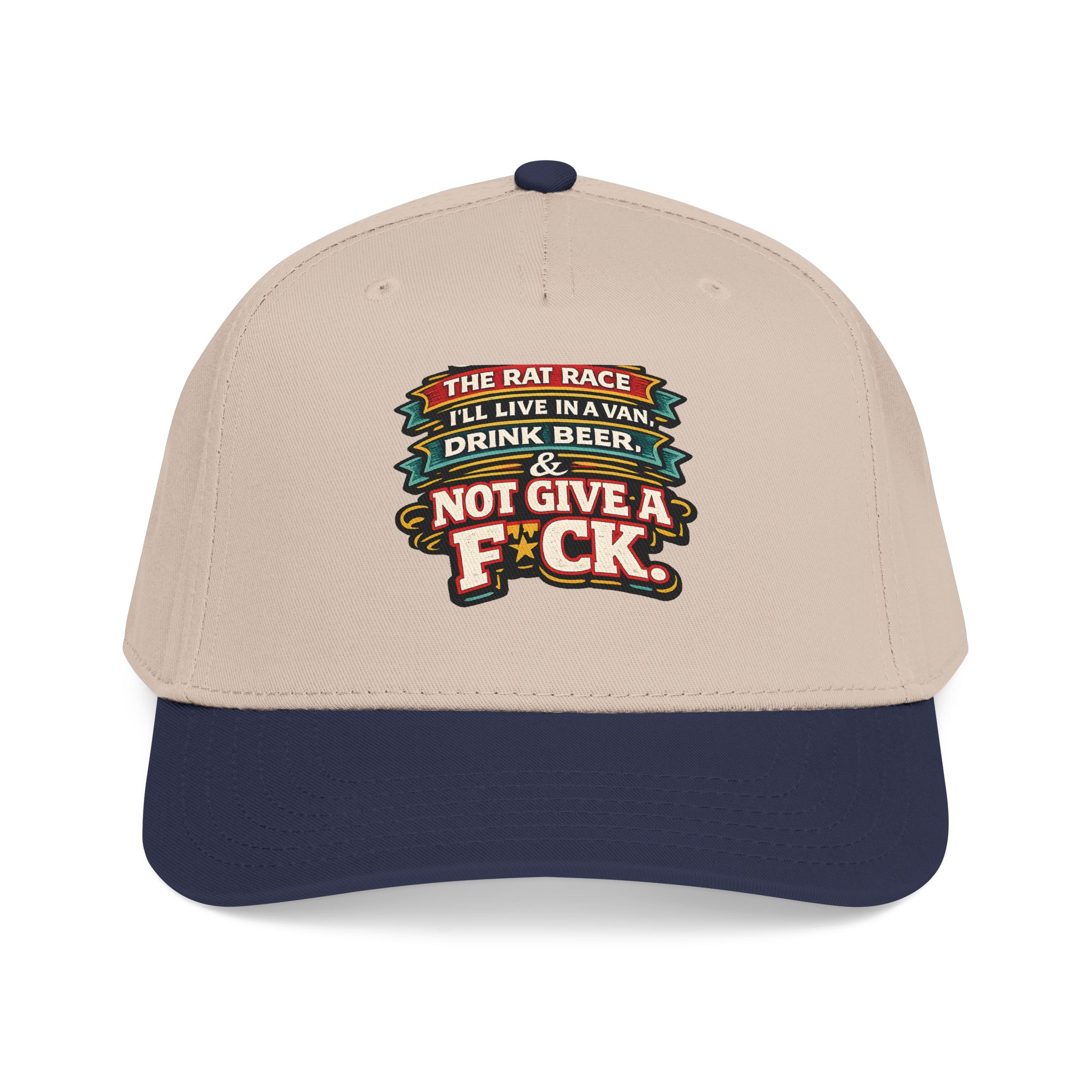 Baseball Cap - "Screw The Rat Race" Design F**K-Line