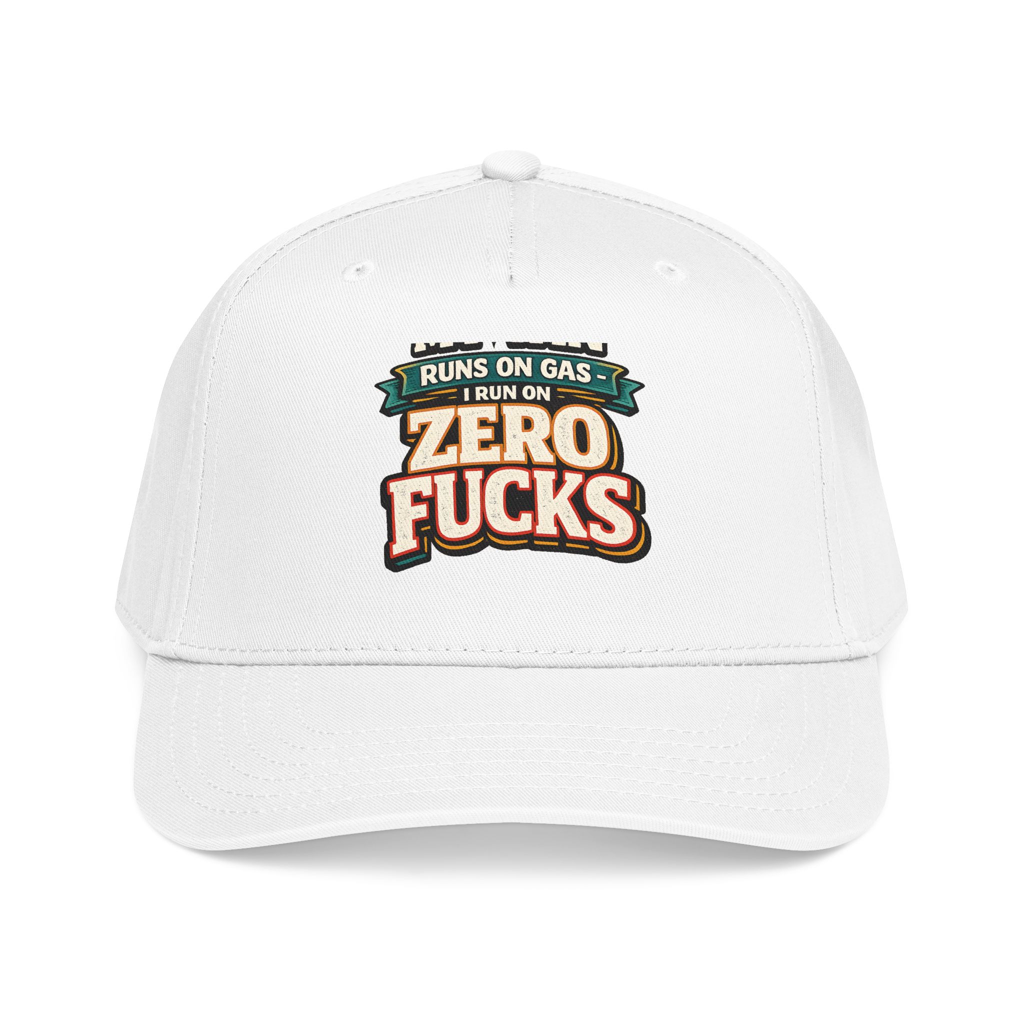 4453763348491013598_2048.jpeg Baseball Cap - "My Van Runs On Gas" Design F**K-Line