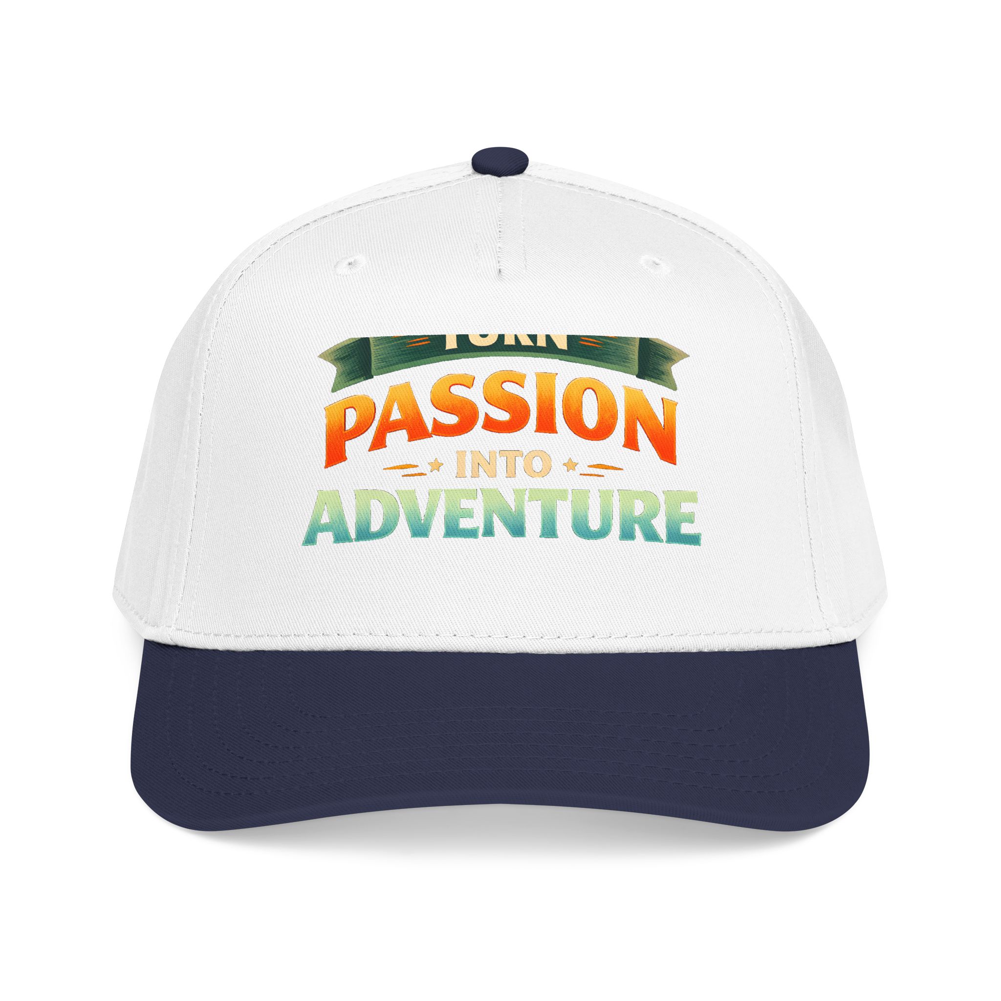 Baseball Cap - "Turn Passion Into Adventure" Design Scenic-Line