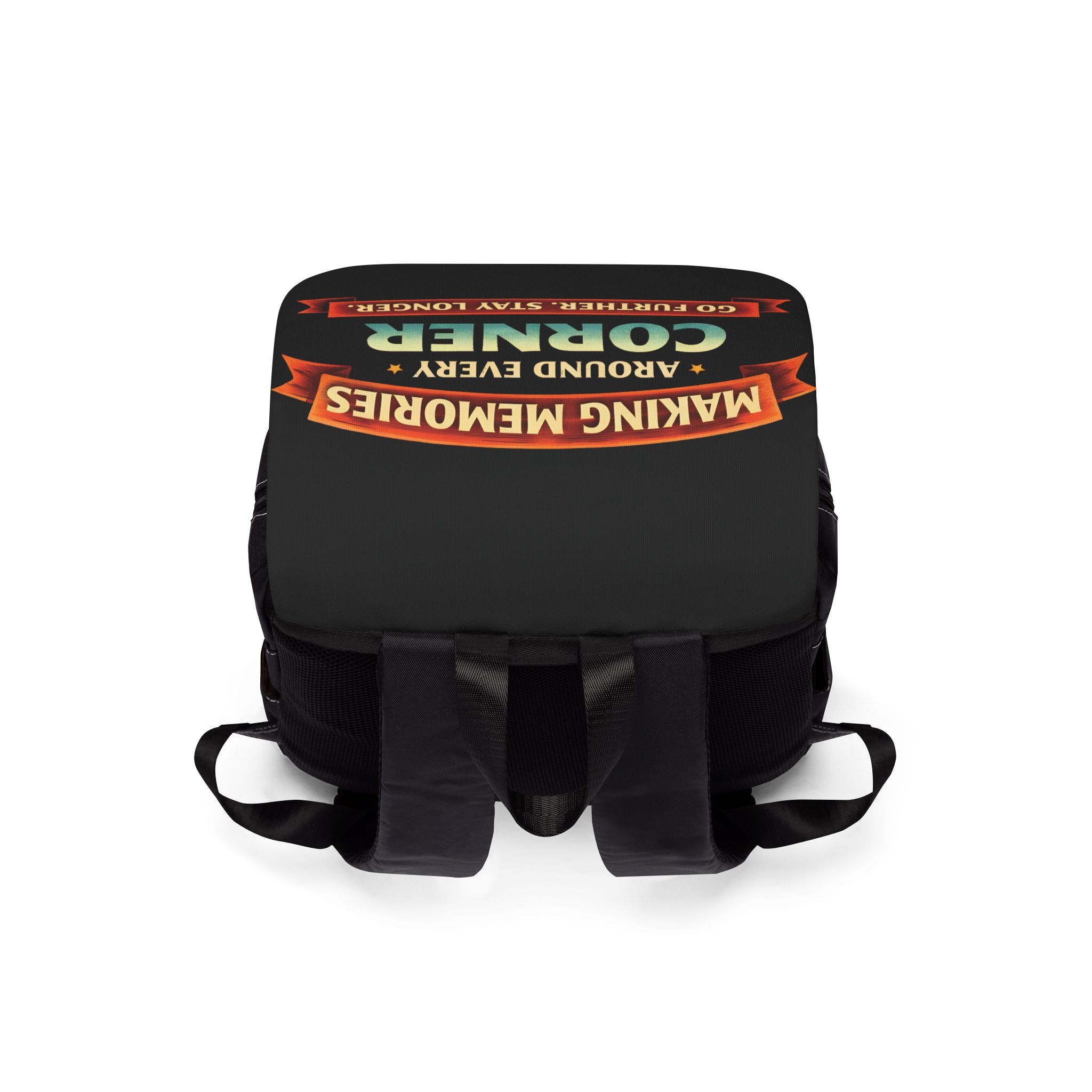 4596038652135159771_2048.jpeg Unisex Casual Shoulder Backpack—"Making Memories Around Every Corner" Design Scenic-Line(Campervan)