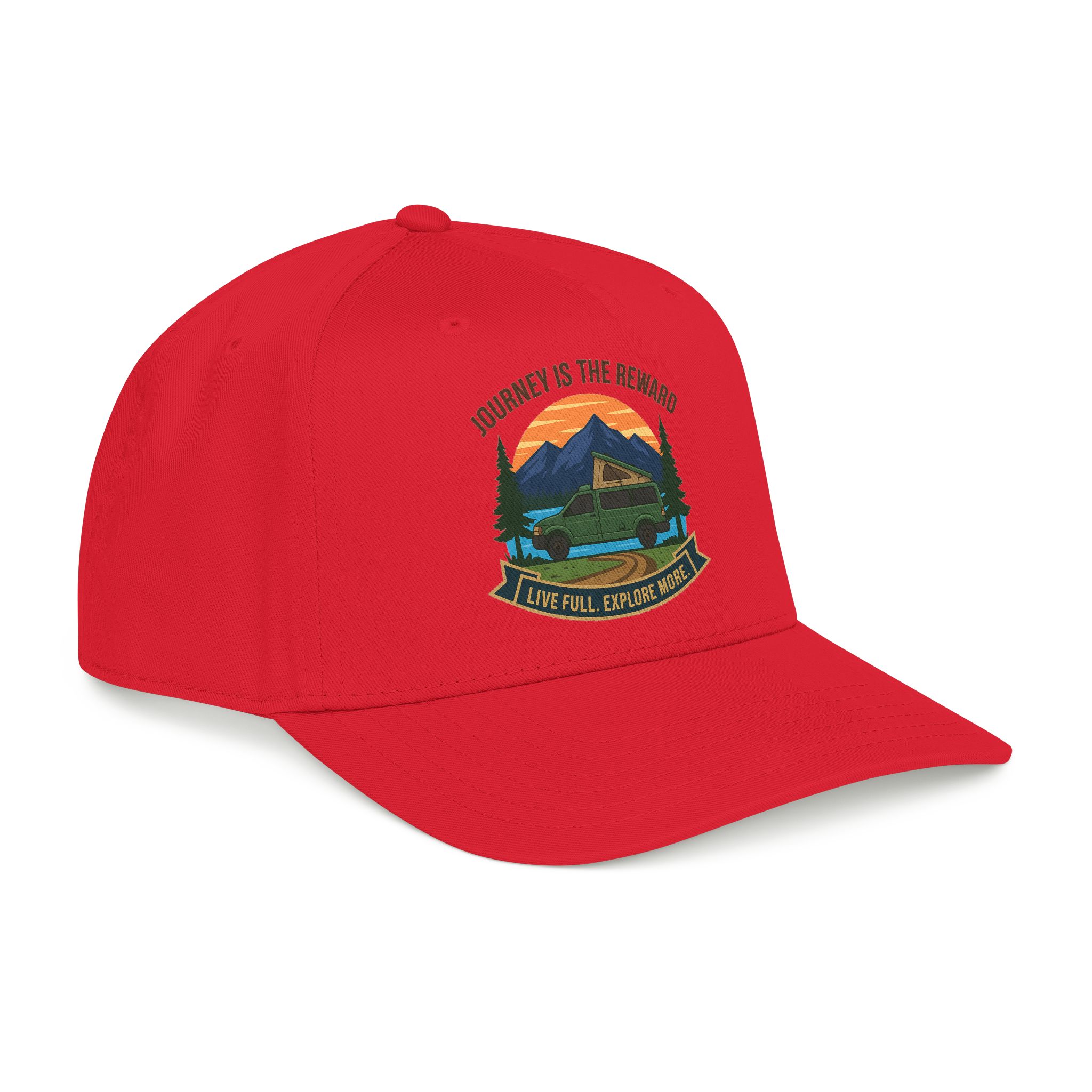 4599711884177940233_2048.jpeg Baseball Cap - "Journey Is The Reward" Outdoor Baseball Hat