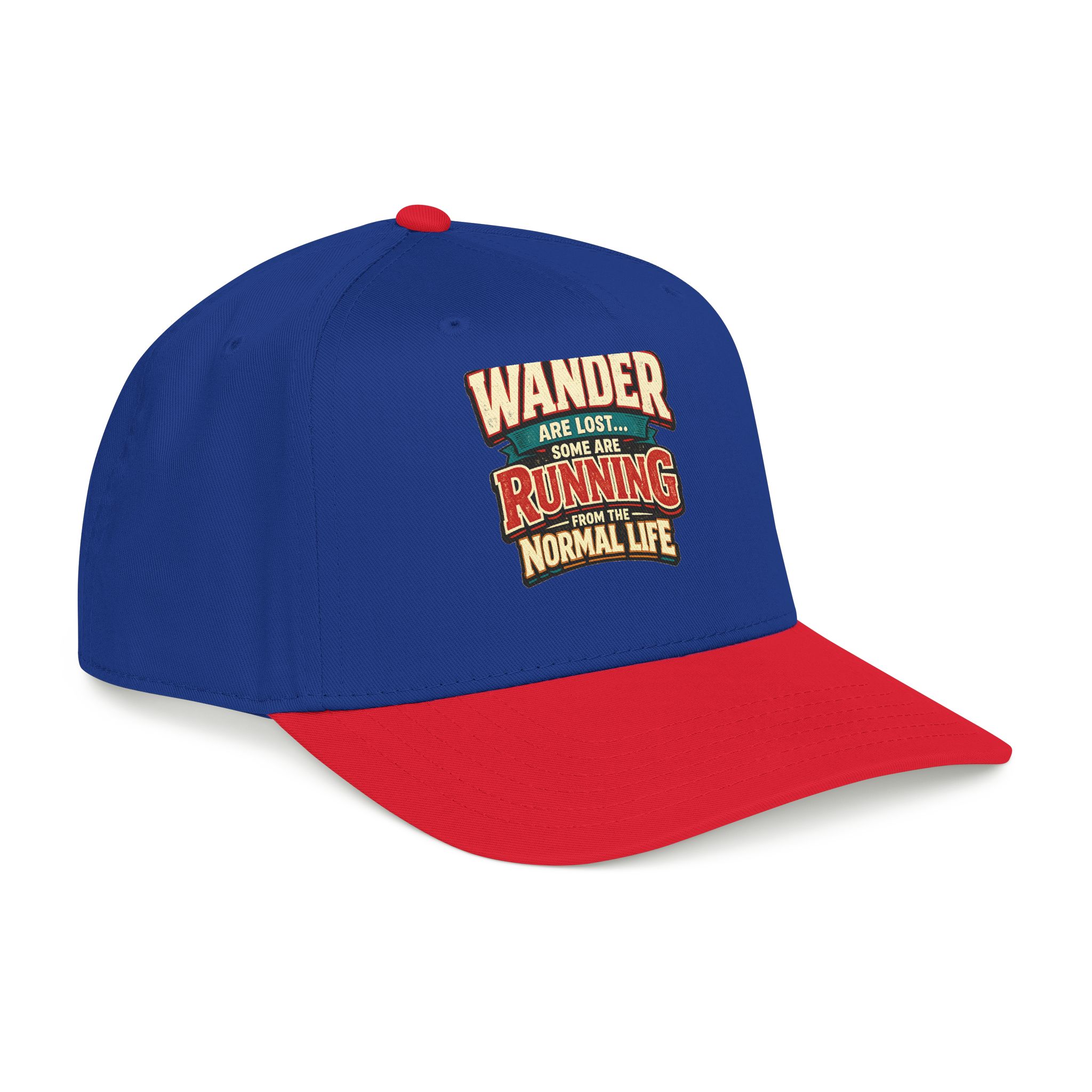 4672363366714531647_2048.jpeg Baseball Cap - "Not All Who Wander Are Lost" Design F**K-Line