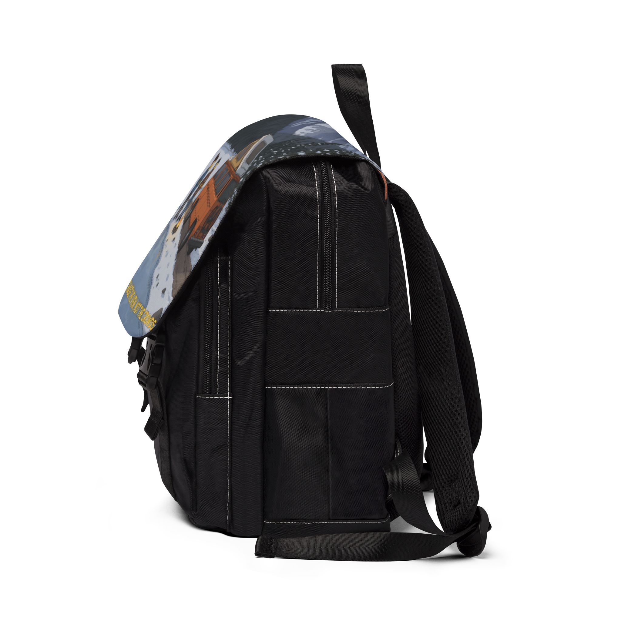 46775537797221704_2048.jpeg Unisex Casual Shoulder Backpack — "Chase The Views-Not The Crowds"" Design Sitcom-Line