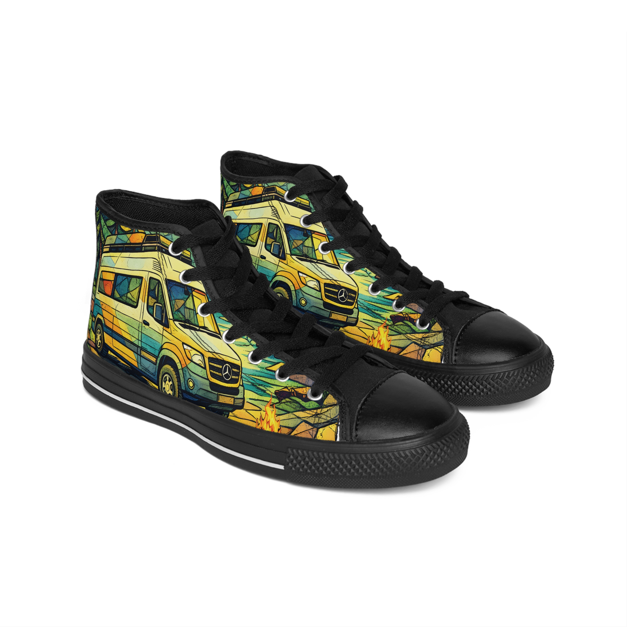 4746366033262567709_2048.jpeg Men's High Top Sneakers — Mercedes RV Shoes (Design Cubic-Line)