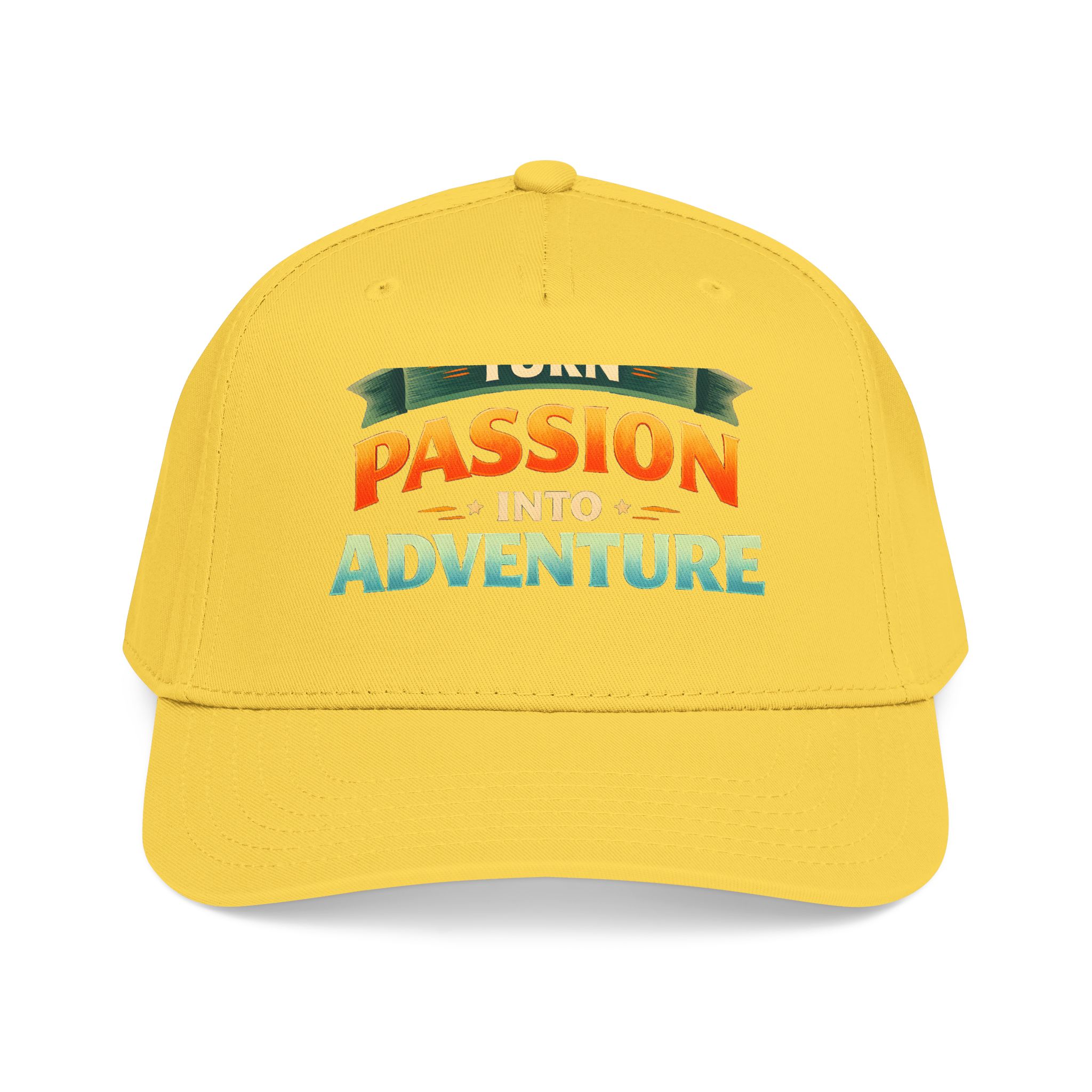 Baseball Cap - "Turn Passion Into Adventure" Design Scenic-Line
