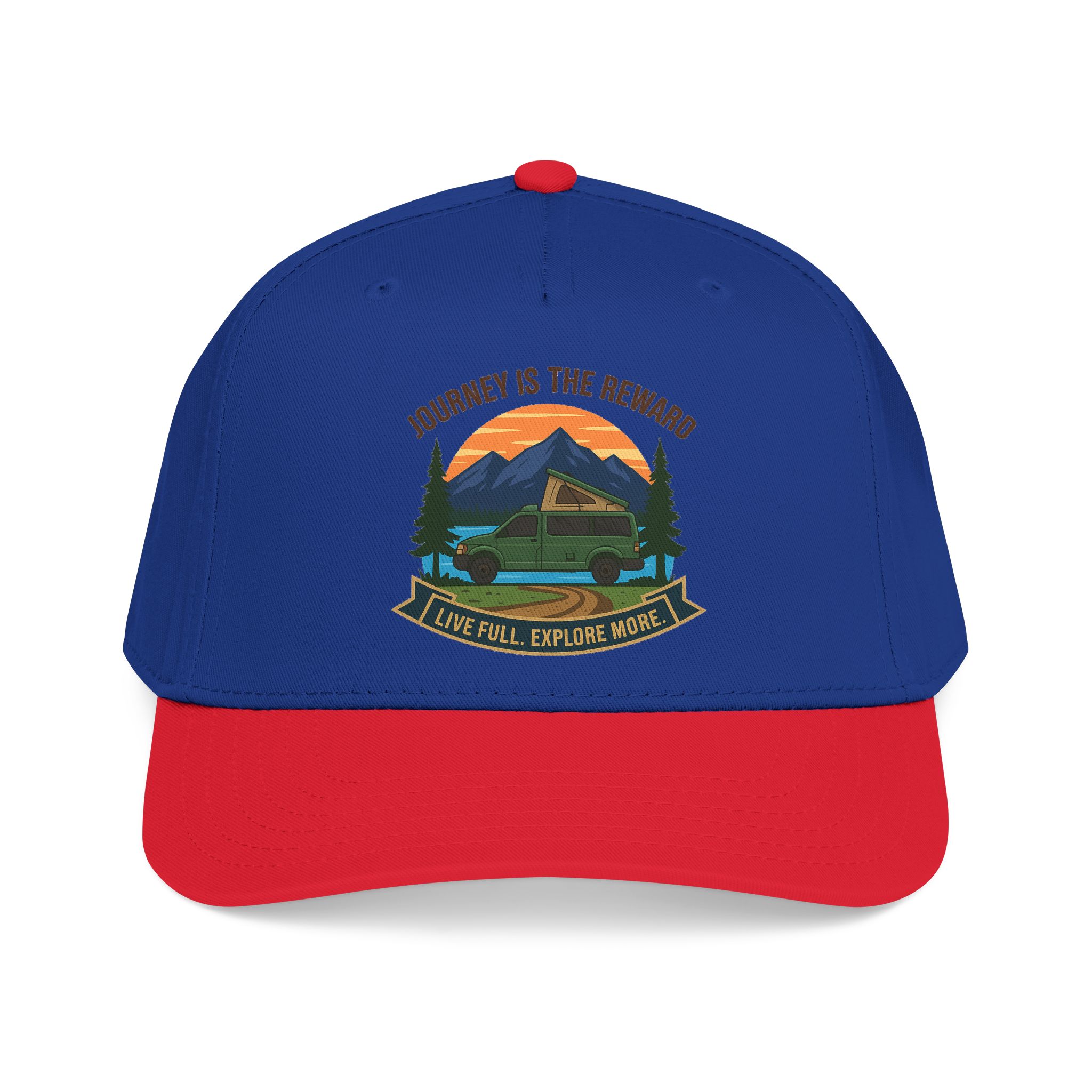 4837675293079563958_2048.jpeg Baseball Cap - "Journey Is The Reward" Outdoor Baseball Hat
