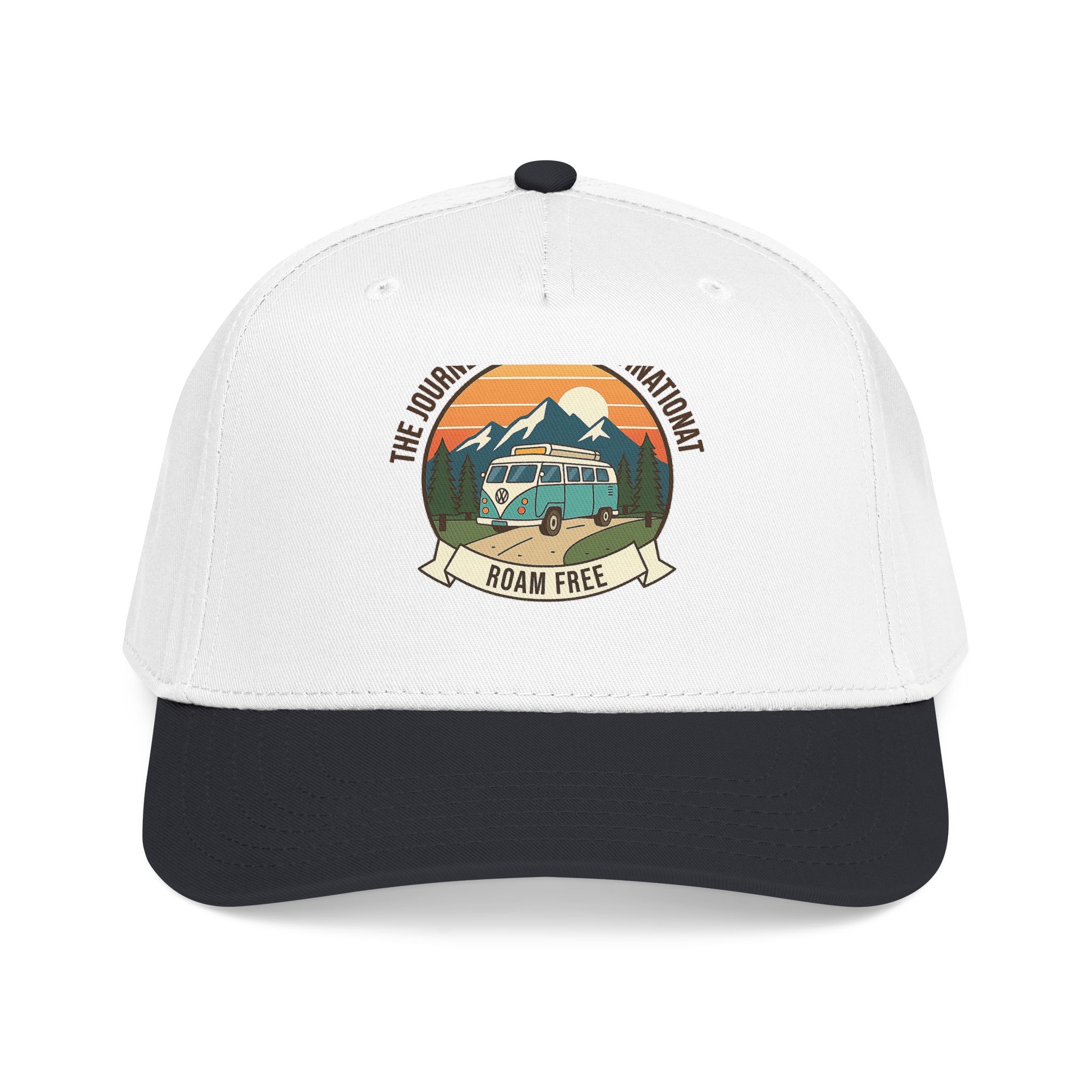 4908456658854146980_2048.jpeg Baseball Cap — "The Journey Is The Destination" Mid Profile Baseball Hat