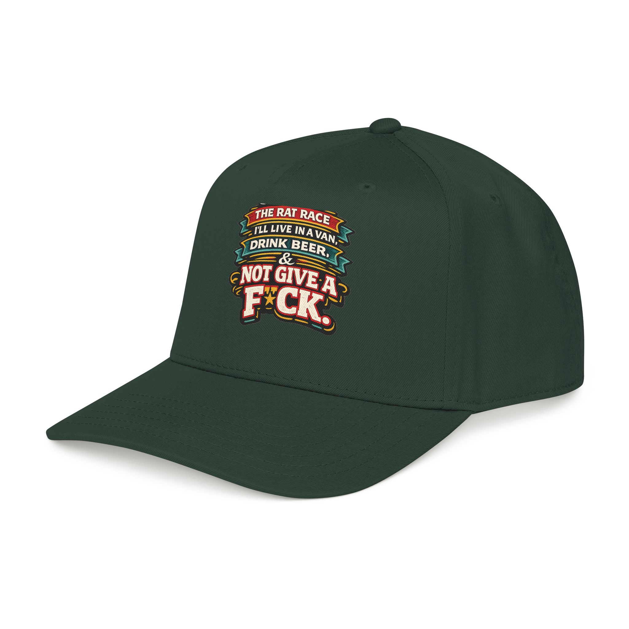 Baseball Cap - "Screw The Rat Race" Design F**K-Line