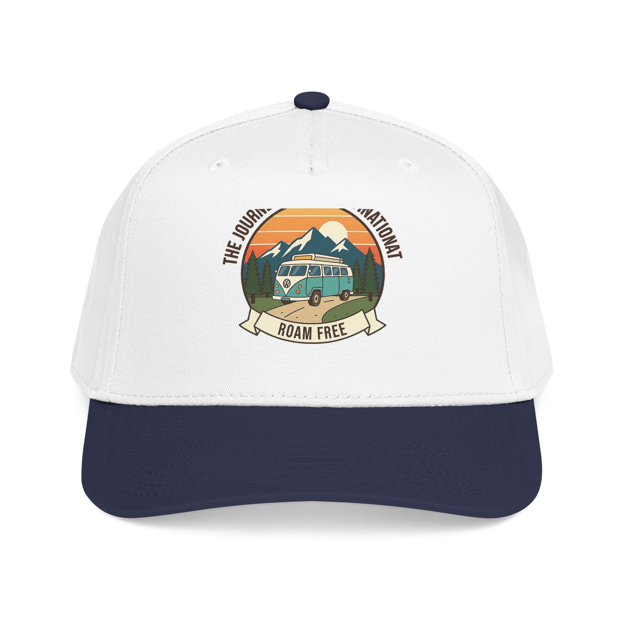 5034587788598375796_2048.jpeg Baseball Cap — "The Journey Is The Destination" Mid Profile Baseball Hat