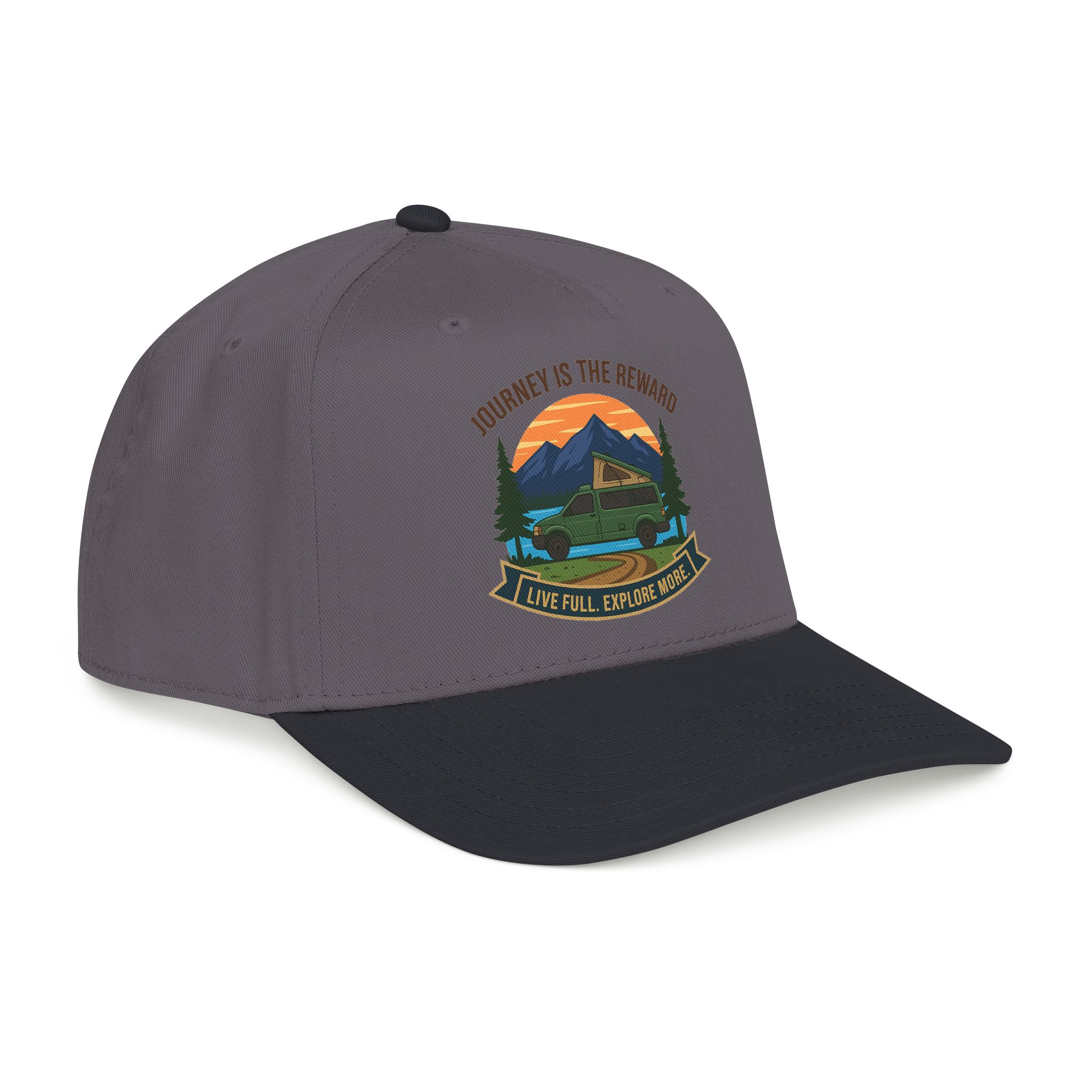 5209830313543331142_2048.jpeg Baseball Cap - "Journey Is The Reward" Outdoor Baseball Hat
