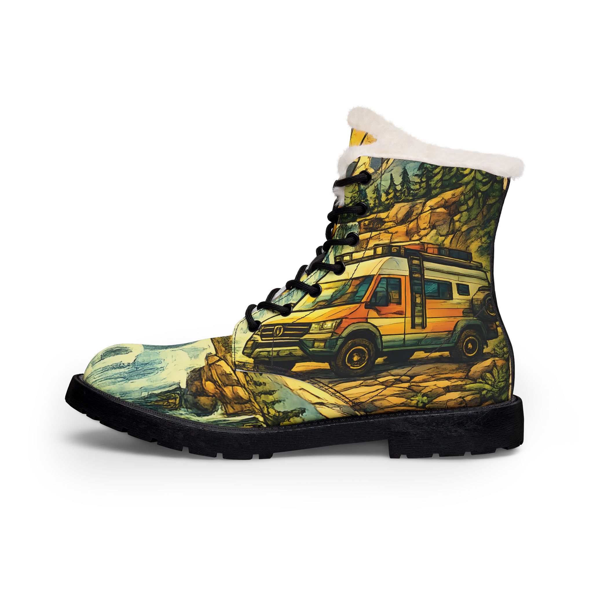 5248976422349753278_2048.jpeg Men's Fur and Leather Boots — VW Camper Print (Cubic-Line)