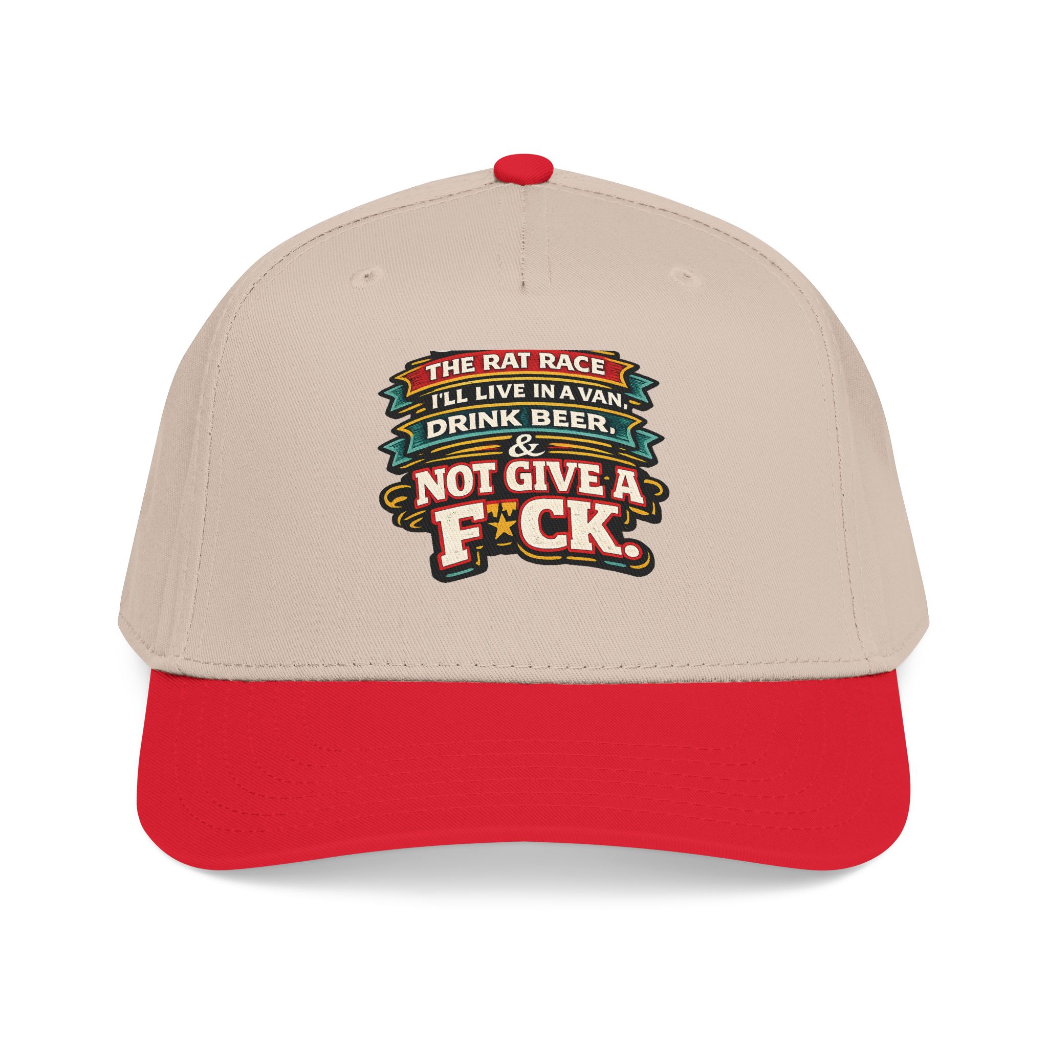Baseball Cap - "Screw The Rat Race" Design F**K-Line