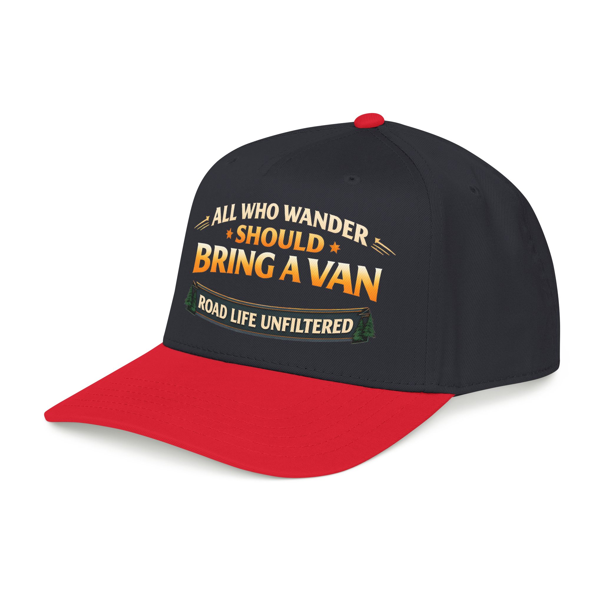 526628455567328523_2048.jpeg Baseball Cap - "All Who wander Should Bring A Van" Design Scenic-Line