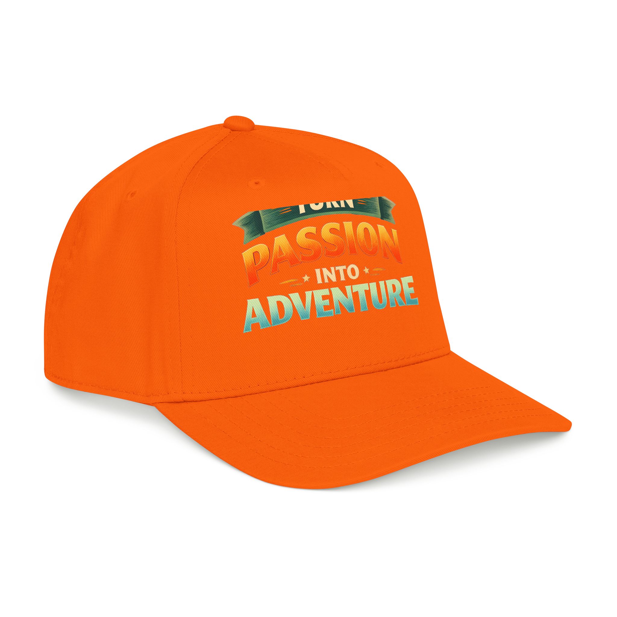 Baseball Cap - "Turn Passion Into Adventure" Design Scenic-Line